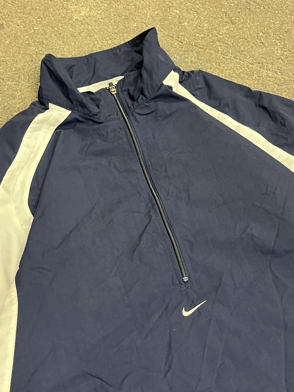 Nike × Vintage Nike center swoosh lightweight jacket drill hype rare y2k Size US XXL / EU 58 / 5 - 6 Thumbnail