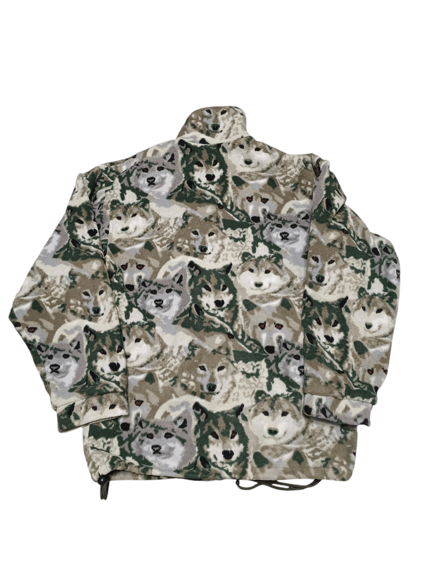 Other WOLF WOLVES VINTAGE FLEECE JACKET PRINT ALL OVER ME Size US M / EU 48-50 / 2 - 2 Thumbnail