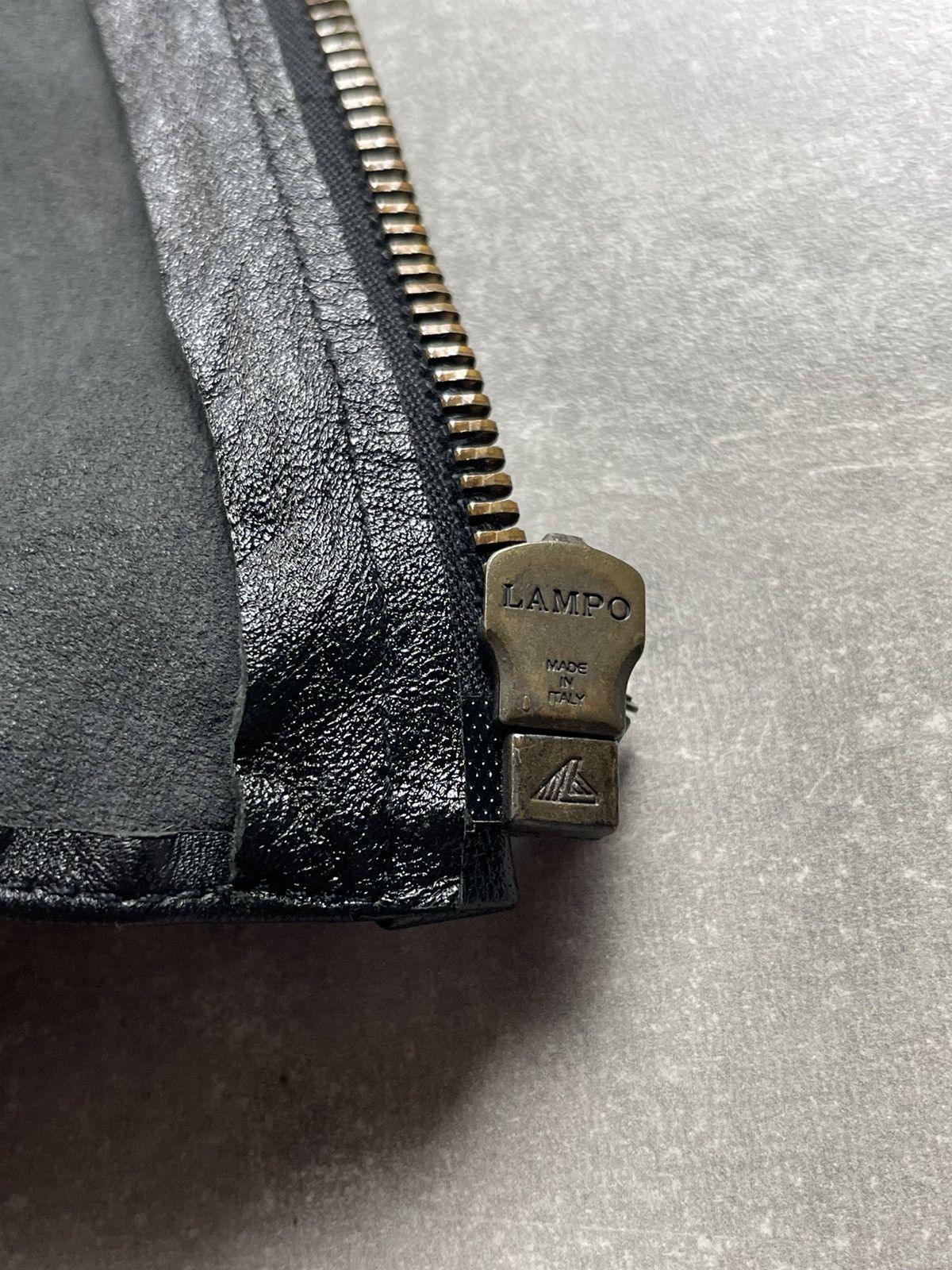 Versace Jeans Couture × Vintage Versace Leather Avant garde Black Slim Leather Jacket Size L / US 10 / IT 46 - 14 Thumbnail