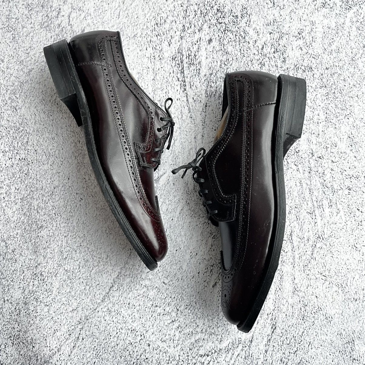 Hanover Vintage Hanover Shell Cordovan Longwing Dress Shoes 8.5 USA Size US 8.5 / EU 41-42 - 2 Thumbnail