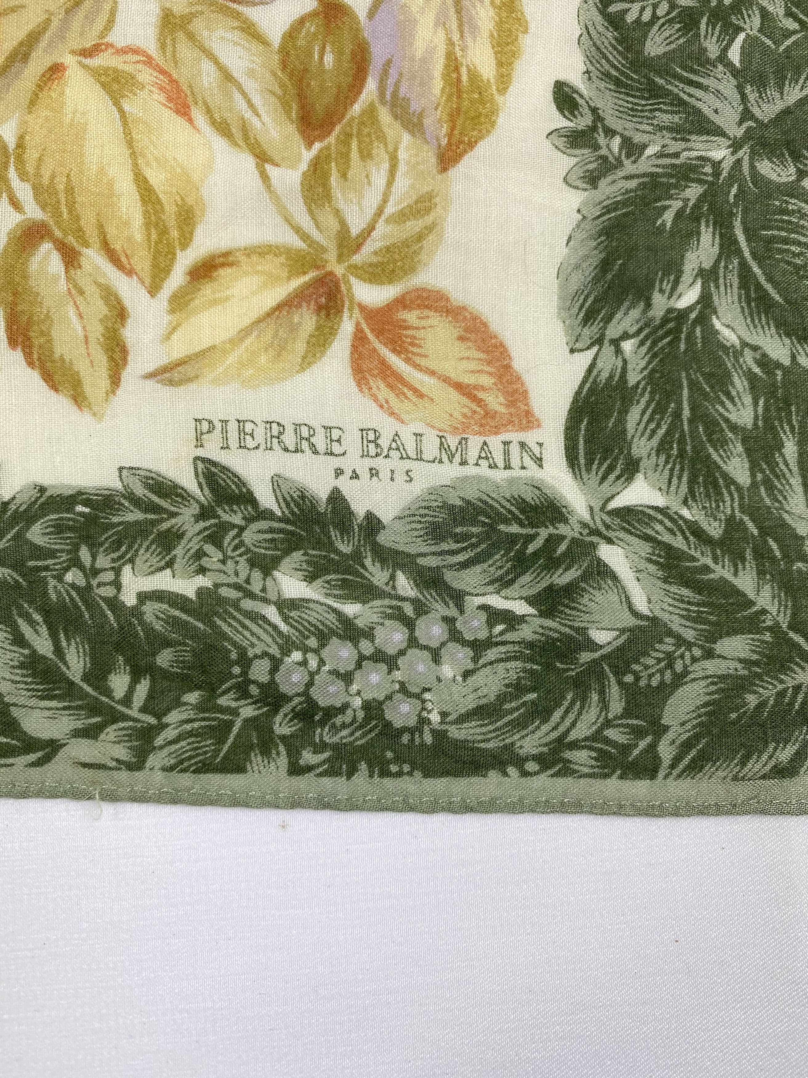 Pierre Balmain × Vintage Pierre Balmain Handkerchief / Bandana / Neckerchief Size ONE SIZE - 5 Thumbnail