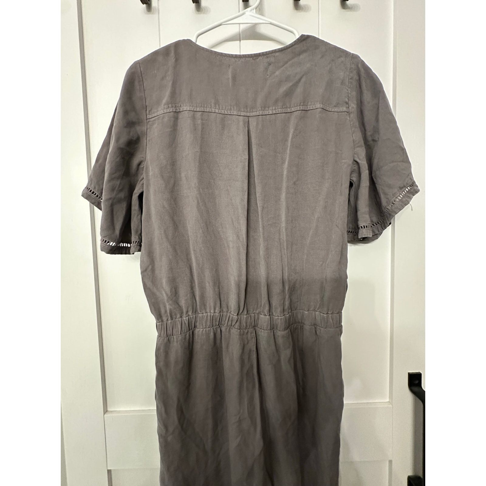 Anthropologie Anthropologie Cloth & Stone Gray Chambray Jumpsuit sz XS Size 25" / US 0 / IT 36 - 6 Thumbnail