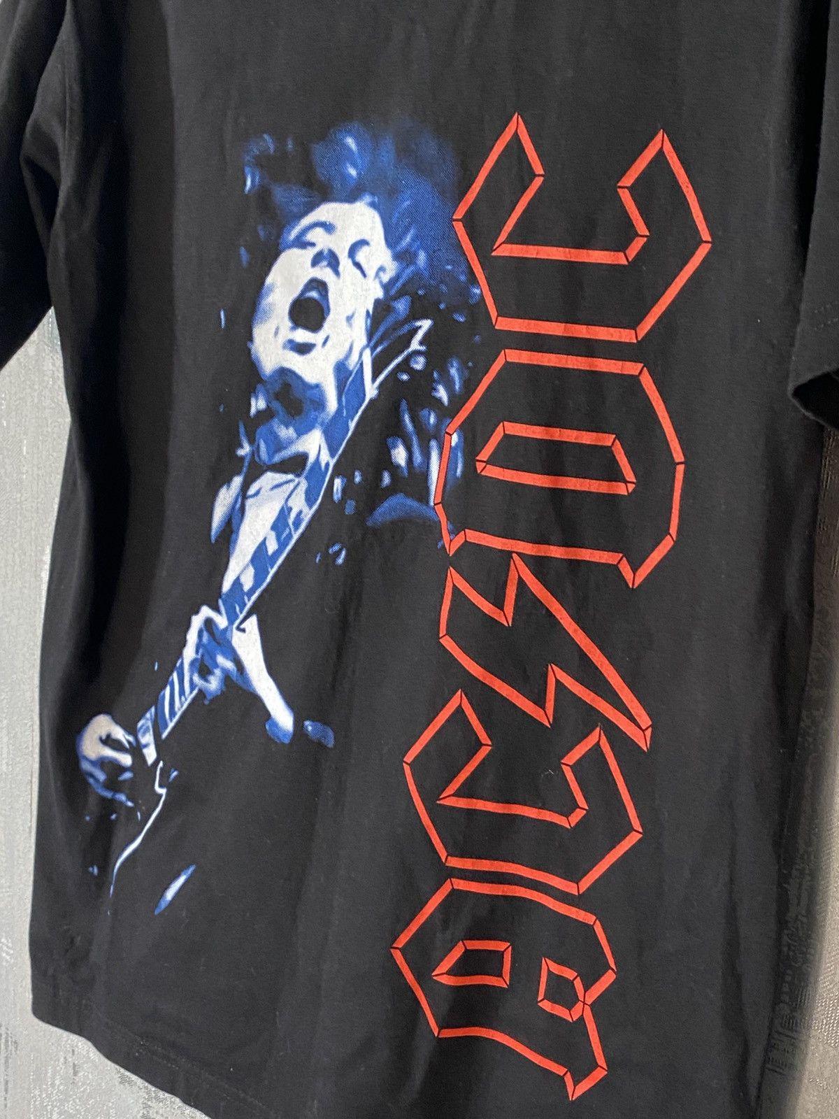 AC/DC × Band Tees Vintage AC/DC Rock Band T-shirt 90s Size M Mens Size US M / EU 48-50 / 2 - 5 Thumbnail