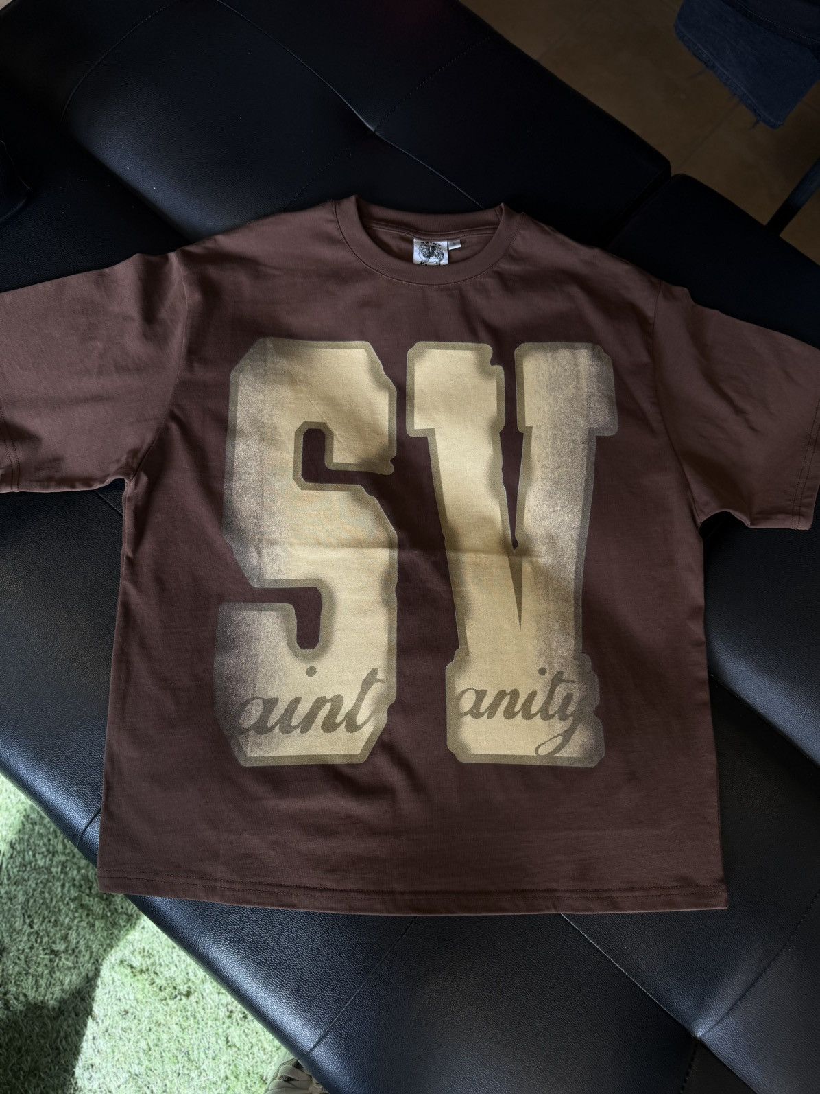 Saint Vanity Saint Vanity UNRELEASED Tee Shirt Logo Brown Size S (NEW) Size US S / EU 44-46 / 1 - 1 Thumbnail