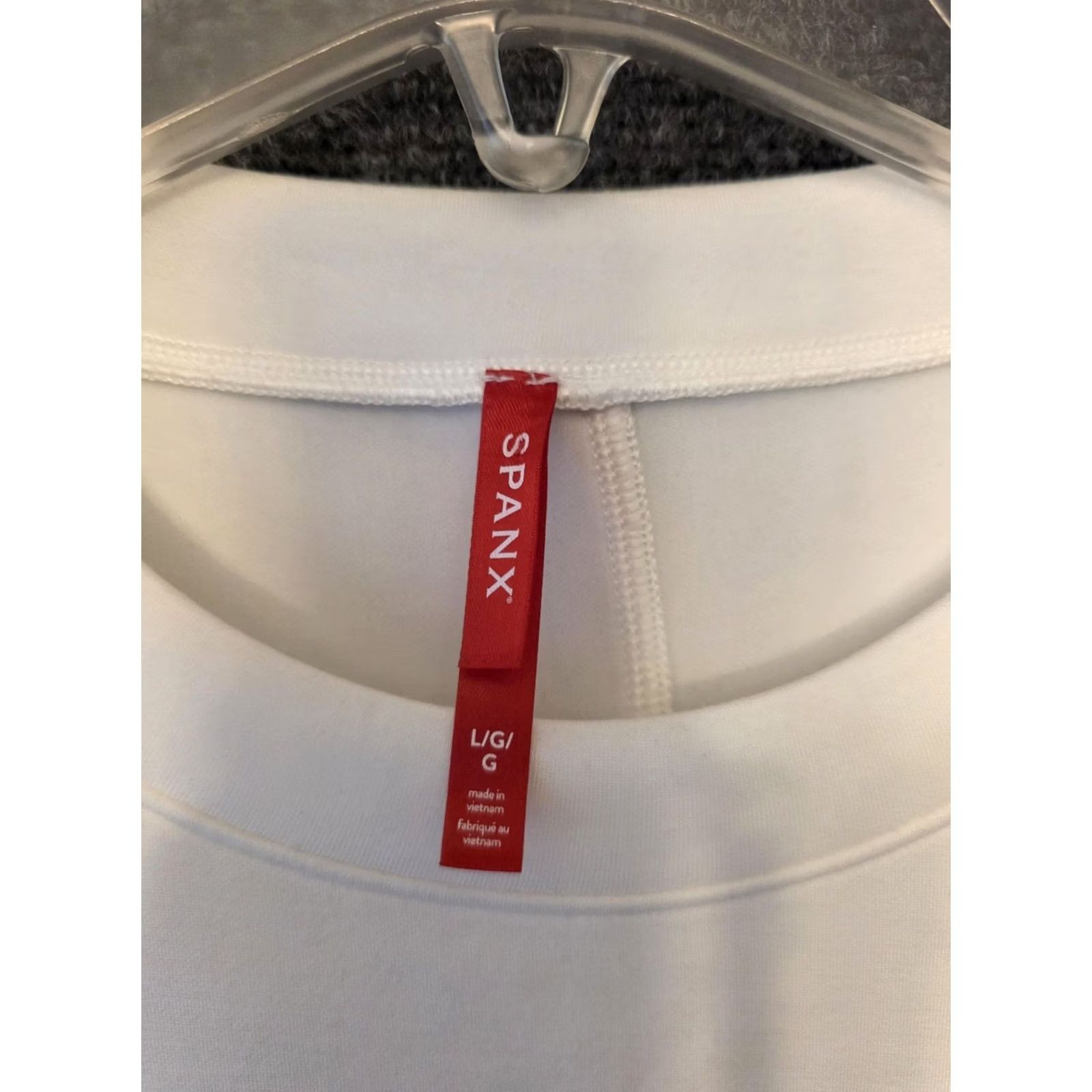 Spanx Spanx Dress L White Stretch Tank Shift Size 36" / US 14 / IT 50 - 2 Thumbnail