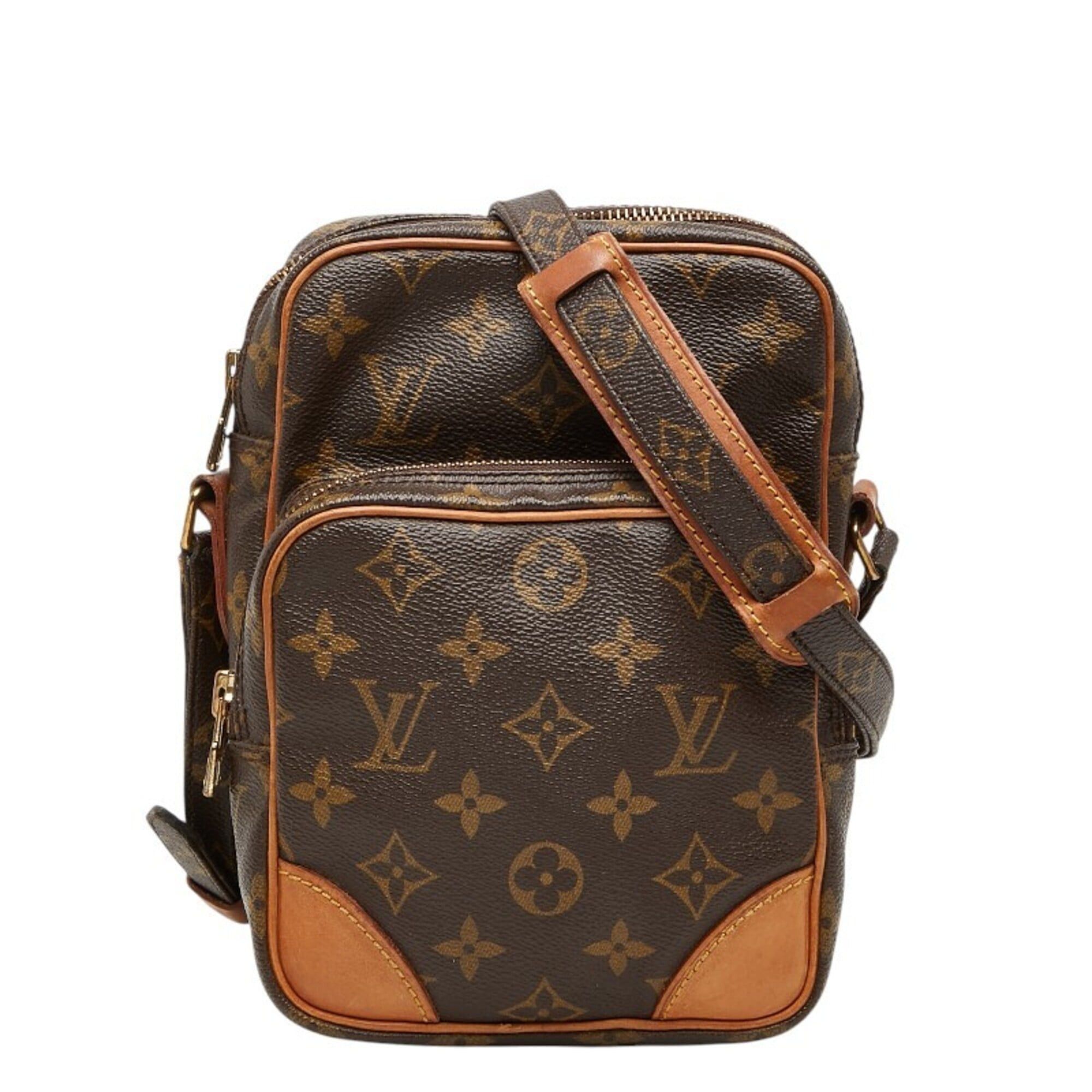 Louis Vuitton Louis Vuitton Monogram Amazon Crossbody Shoulder Bag M45236 Brown Leather Women's LOUIS VUITTON Size ONE SIZE - 1 Thumbnail