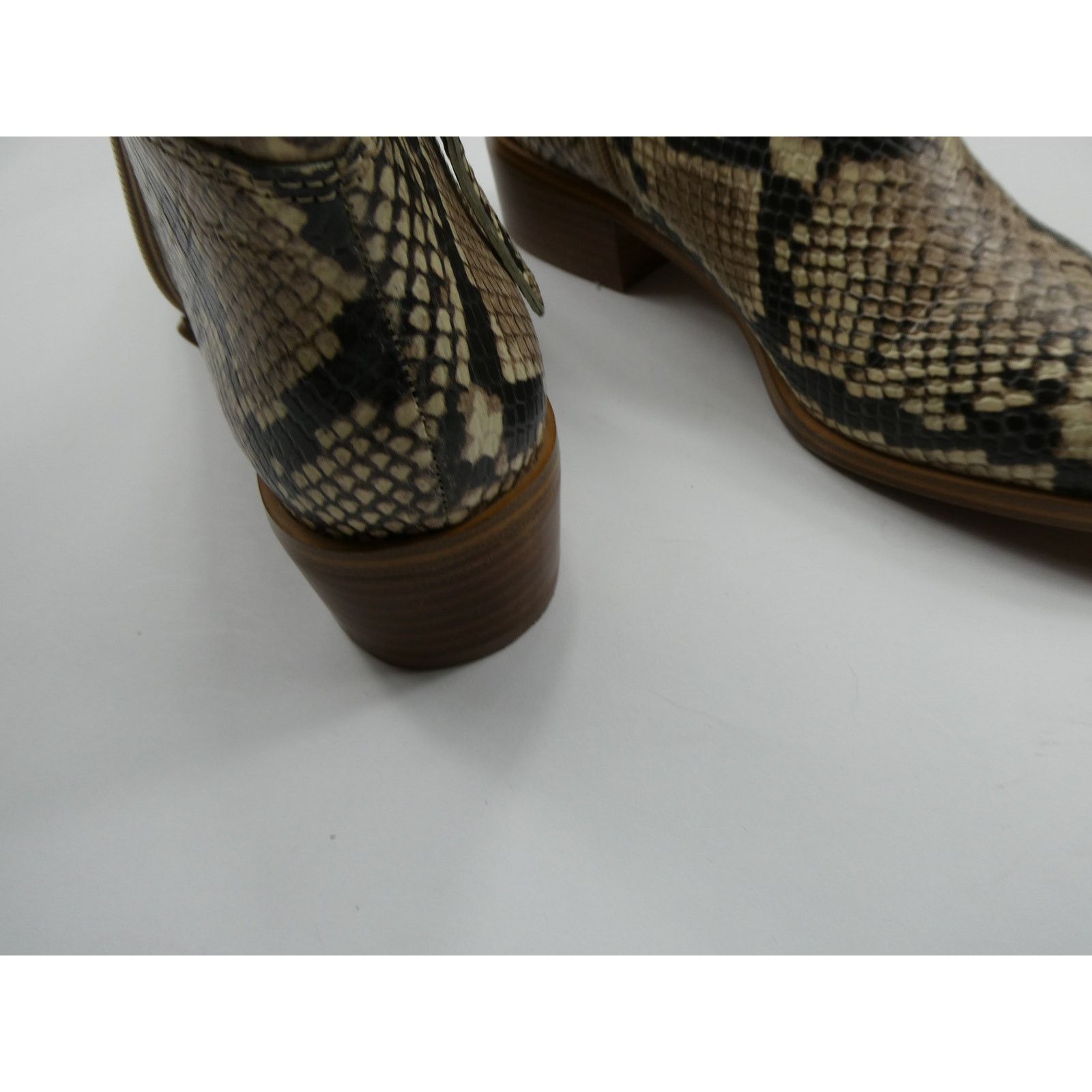 Aldo ALDO python print booties, size 7, new without box Size US 7 / IT 37 - 4 Thumbnail