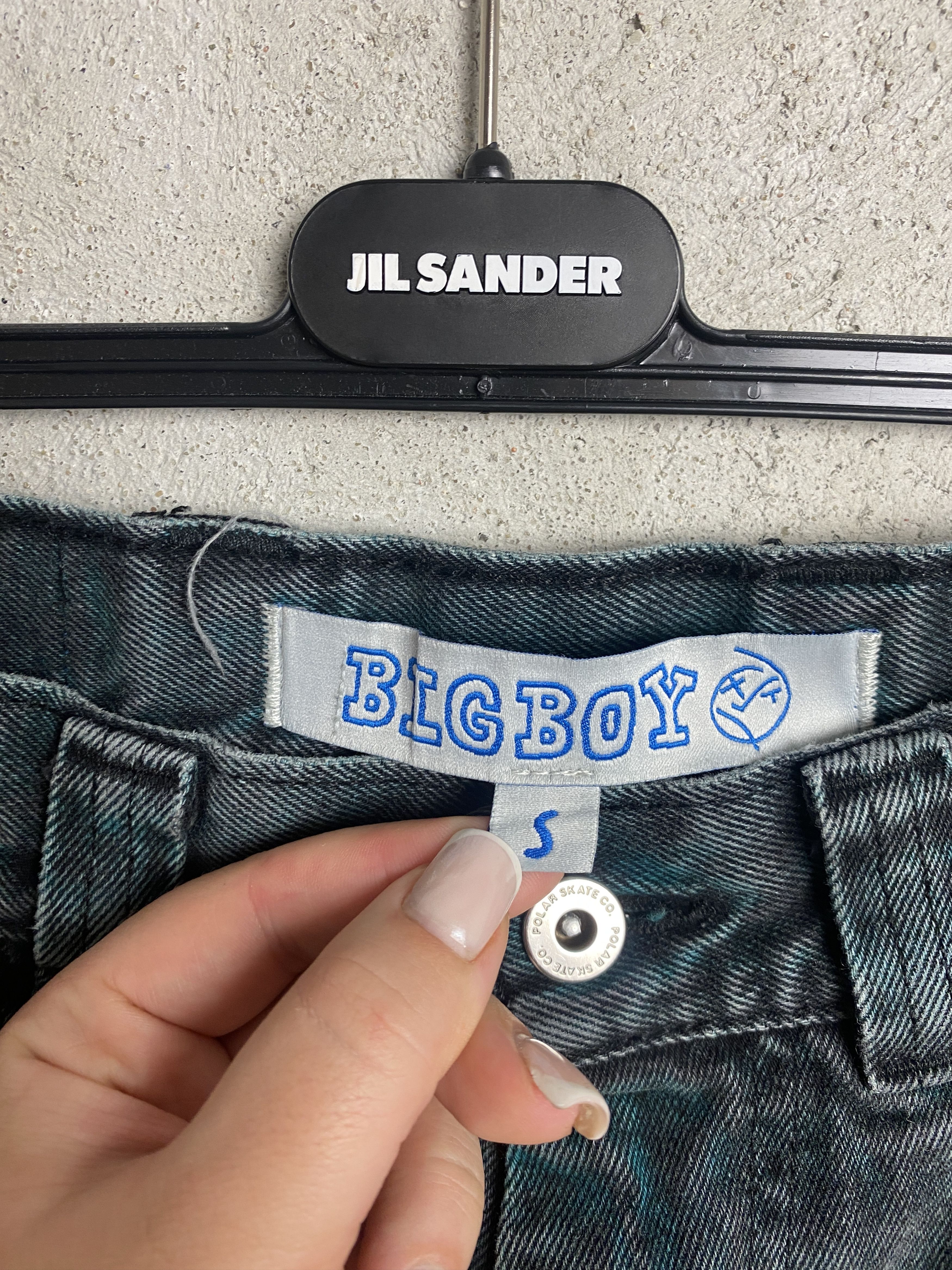 Polar Skate Co. Polar Big Boy denim jeans pants baggy skate rap Size US 31 - 4 Thumbnail