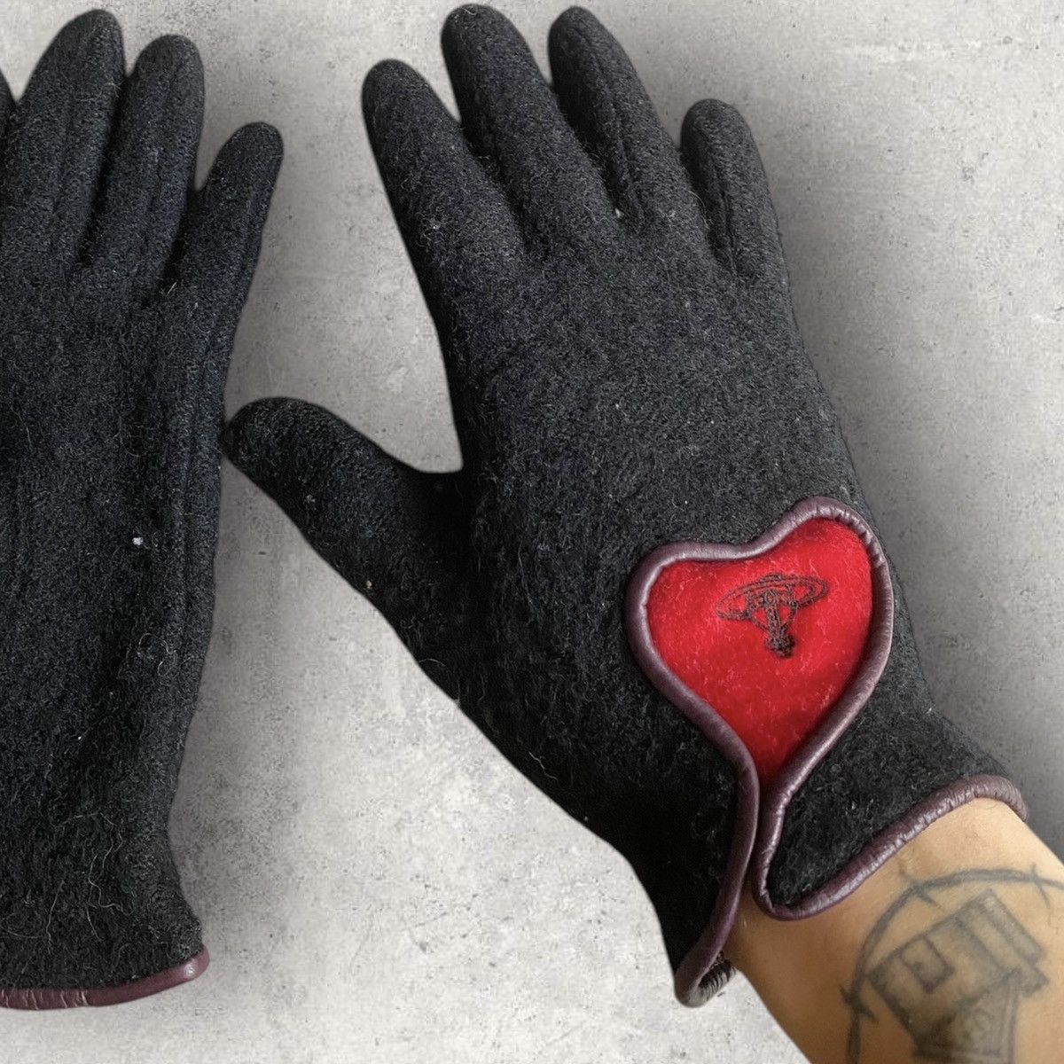 小物 Vivienne Westwood Heart Logo Muffler Vivienne Westwood Heart Logo Muffler