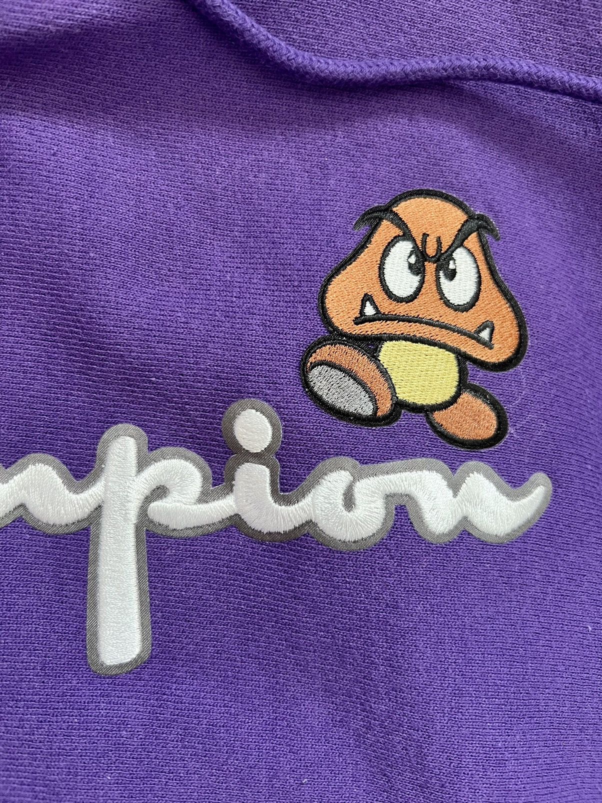 Champion Champion Super Mario Bros Hoodie Purple - Large Size US L / EU 52-54 / 3 - 4 Thumbnail