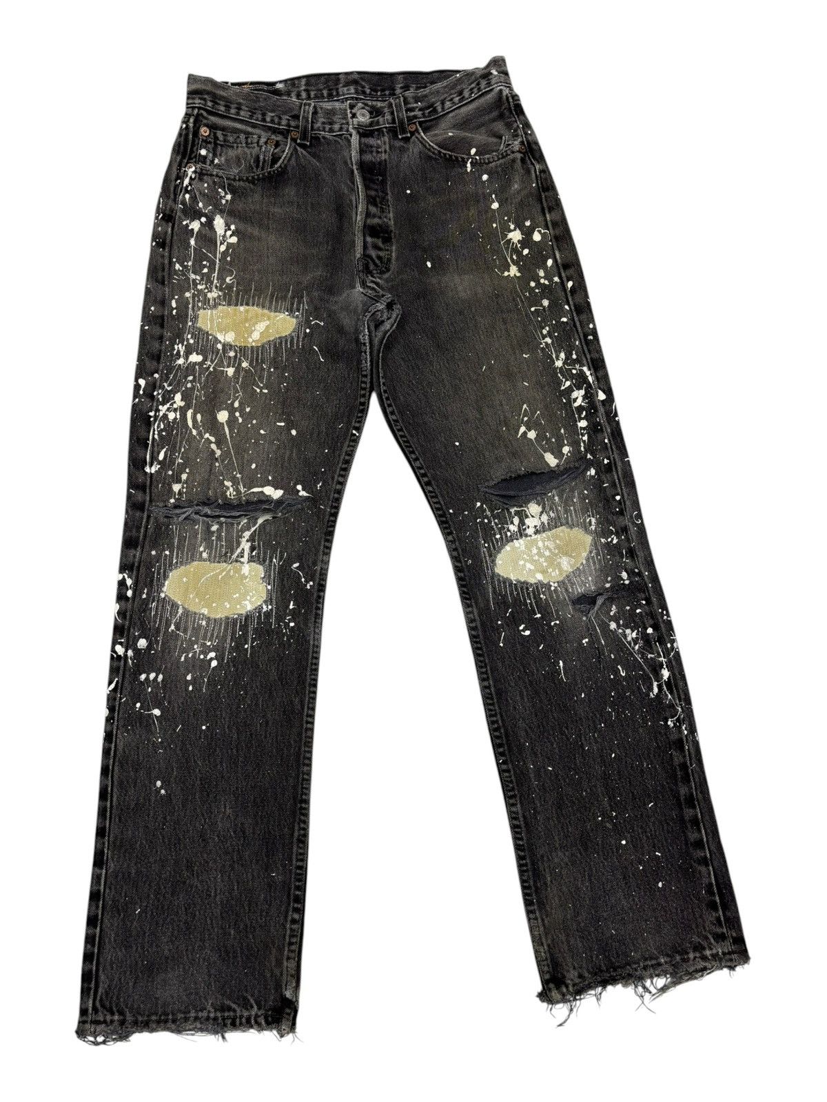 Levi's × Undercover LEVIS 501 THRASHED DISTRESSED DENIM UNDERCOVER STYLE DESIGN Size US 31 - 2 Thumbnail