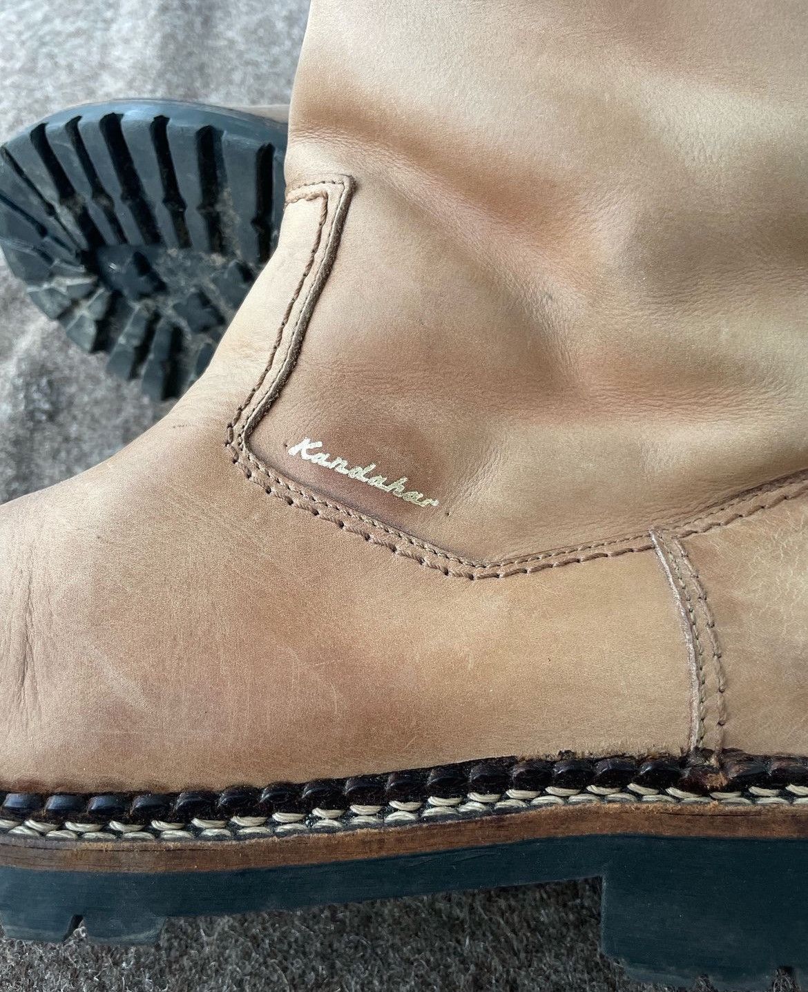 Genuine Leather Kandahar Sheepskin Boots on RiRi Zippers Size US 8 / EU 41 - 5 Thumbnail