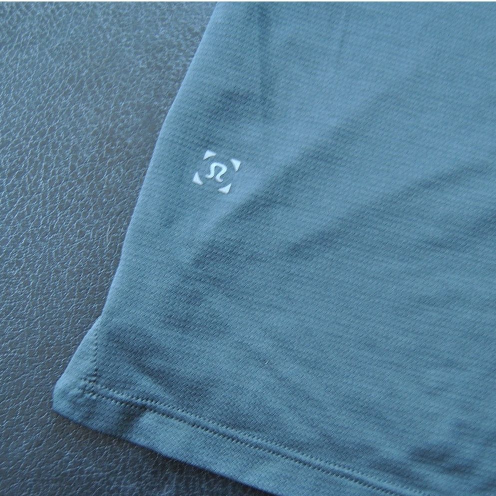 Lululemon Lululemon Gray & Black Two-tone Short Sleeve Shirt Size US M / EU 48-50 / 2 - 8 Thumbnail
