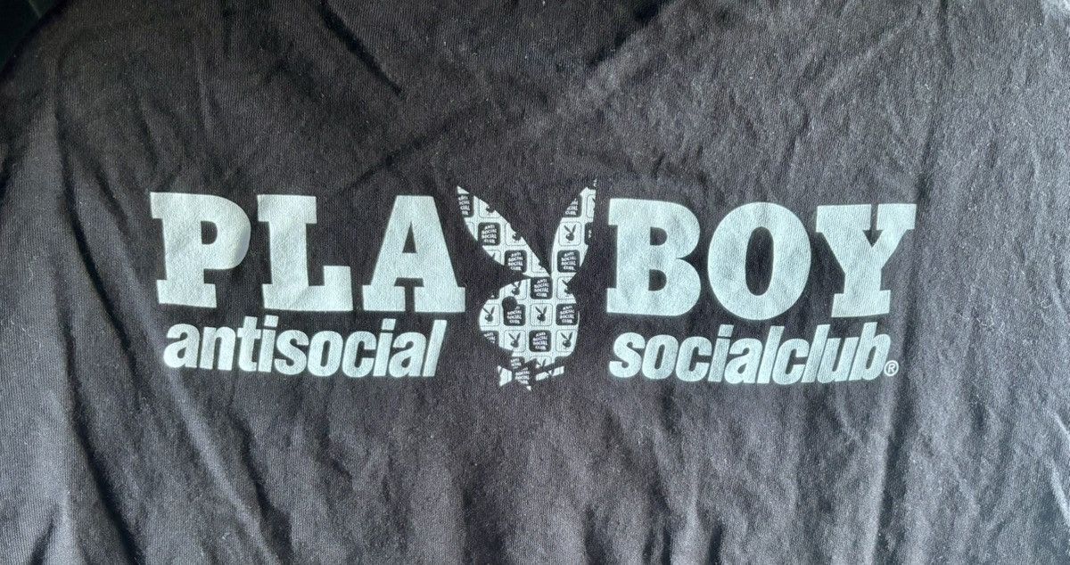 Anti Social Social Club Anti Social Social Club x Playboy Tee Size US XXL / EU 58 / 5 - 3 Thumbnail