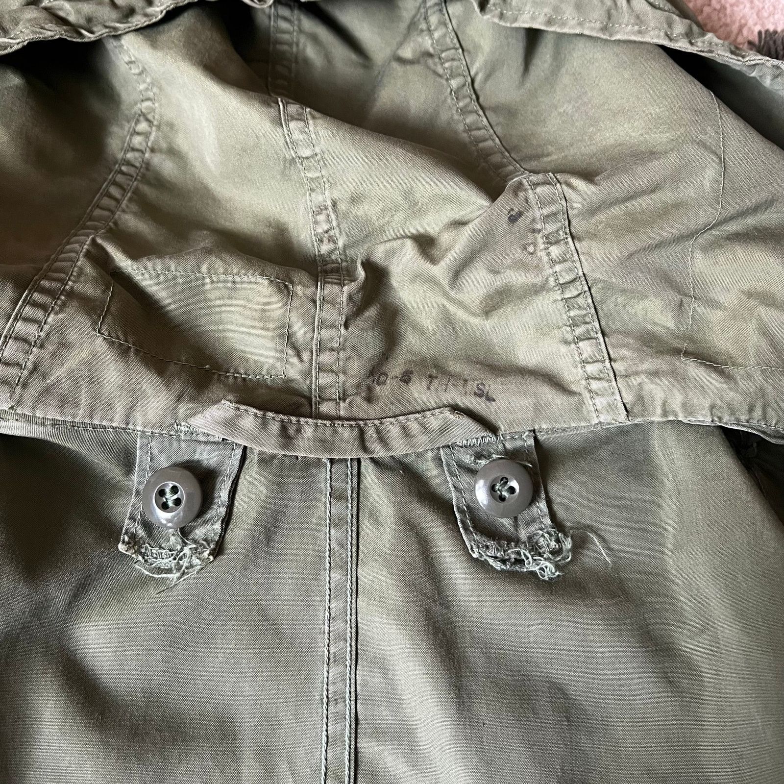Vintage 50s US Army M-1951 Fishtail Parka | CROWN Zipper | M/L Size US L / EU 52-54 / 3 - 15 Thumbnail
