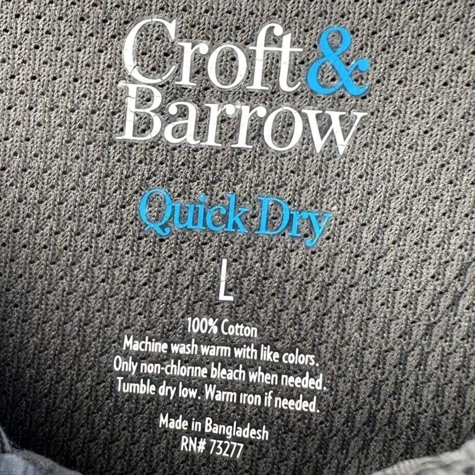Croft & Barrow VINTAGE: Croft Barrow Quick Dry Shirt Mens Large Blue Plaid Vented Flap Pockets Size US L / EU 52-54 / 3 - 2 Thumbnail