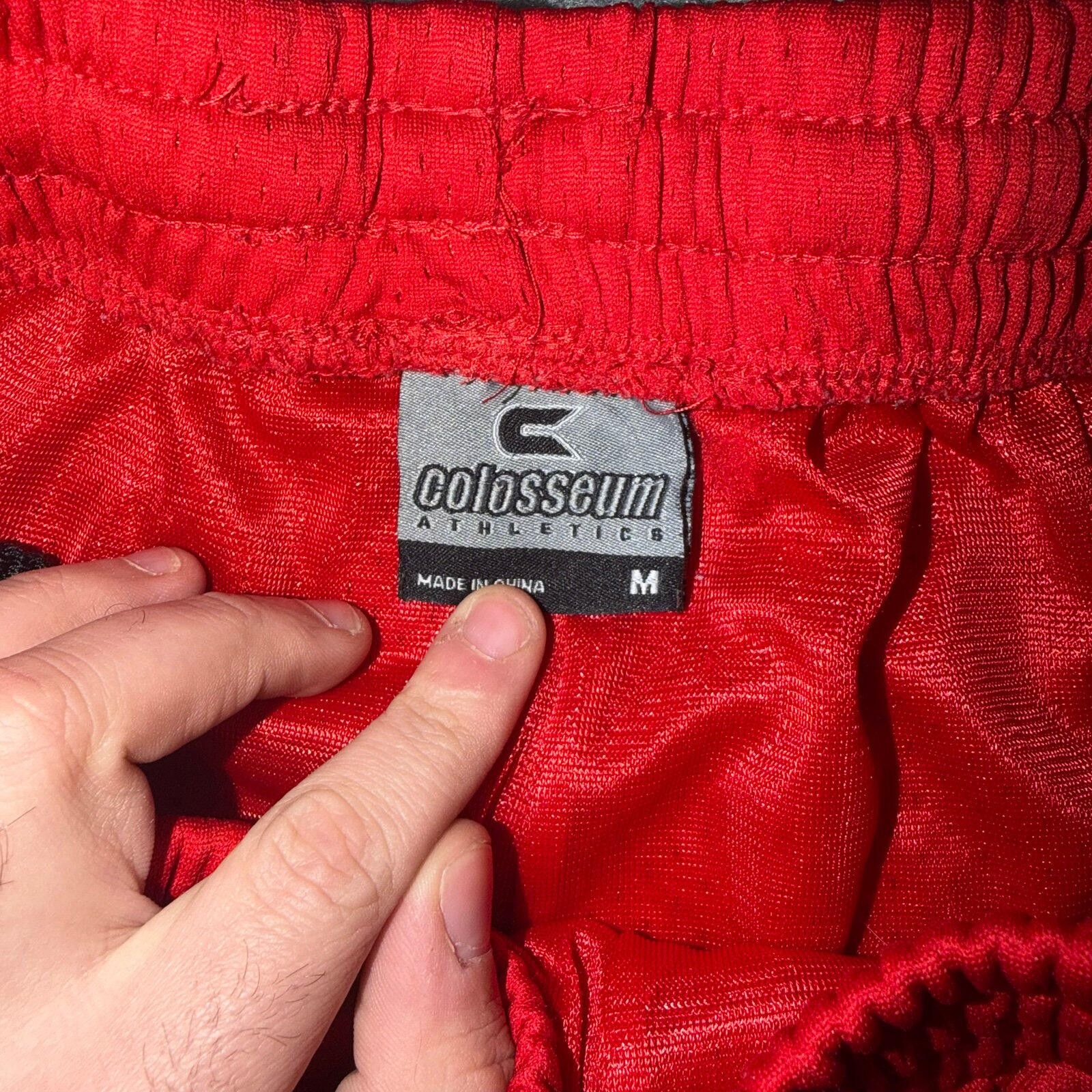 Colosseum Athletics Colosseum Wisconsin Badgers Dazzle Baggy Hoop Shorts Mens MD Size US 32 / EU 48 - 5 Thumbnail