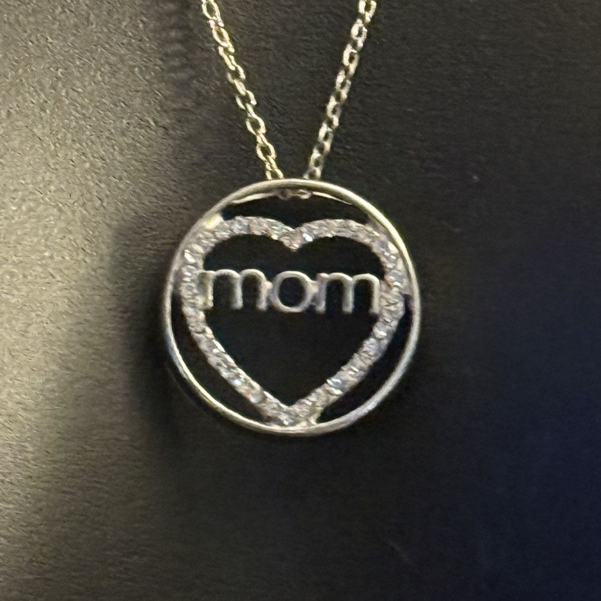 Other Silver tone Mom pendant necklace Size ONE SIZE - 6 Thumbnail