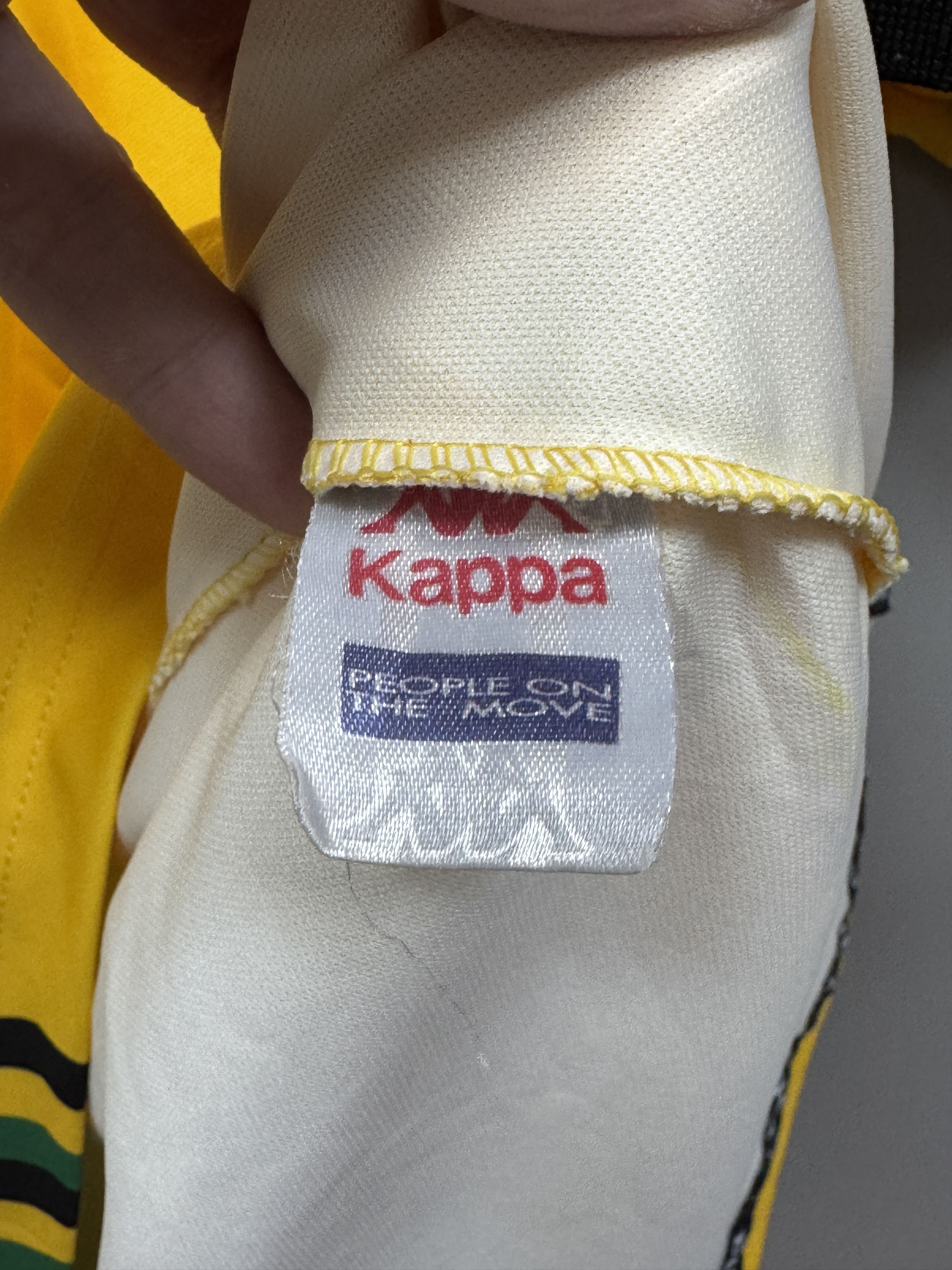 Kappa 1998 Jamaica PETER 4 World Cup Kappa Football Soccer Kit Size US XXL / EU 58 / 5 - 10 Thumbnail