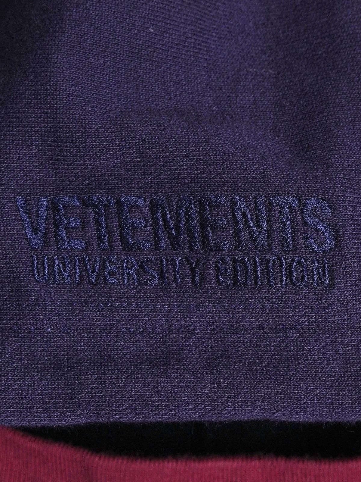Vetements (NEW) FW19 Bad Gateway University Reconstructed Hoodie Size US M / EU 48-50 / 2 - 4 Thumbnail