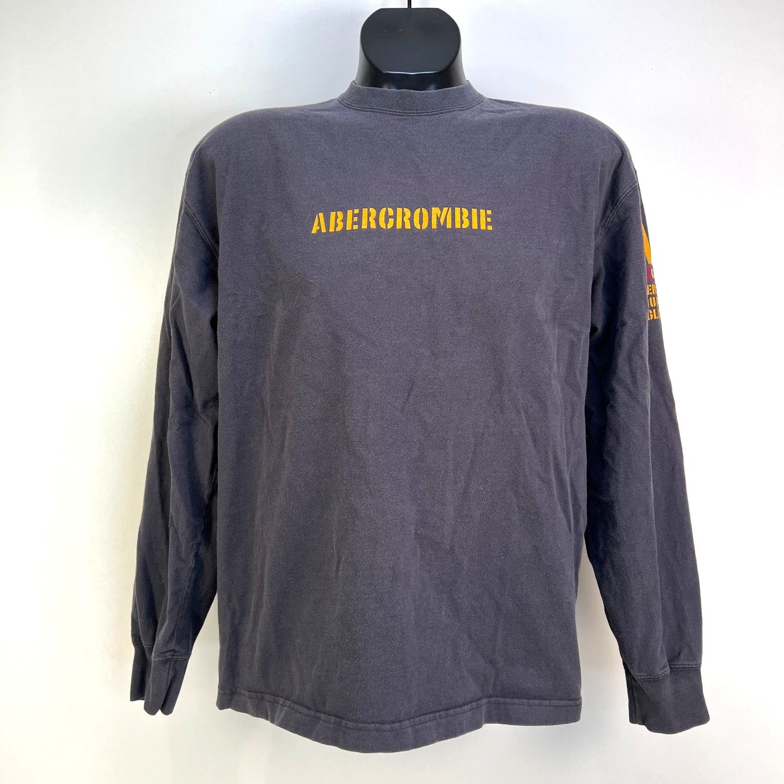 Abercrombie & Fitch × Vintage Abercrombie & Fitch Long Sleeve Shirt Blue Top Size US M / EU 48-50 / 2 - 1 Thumbnail