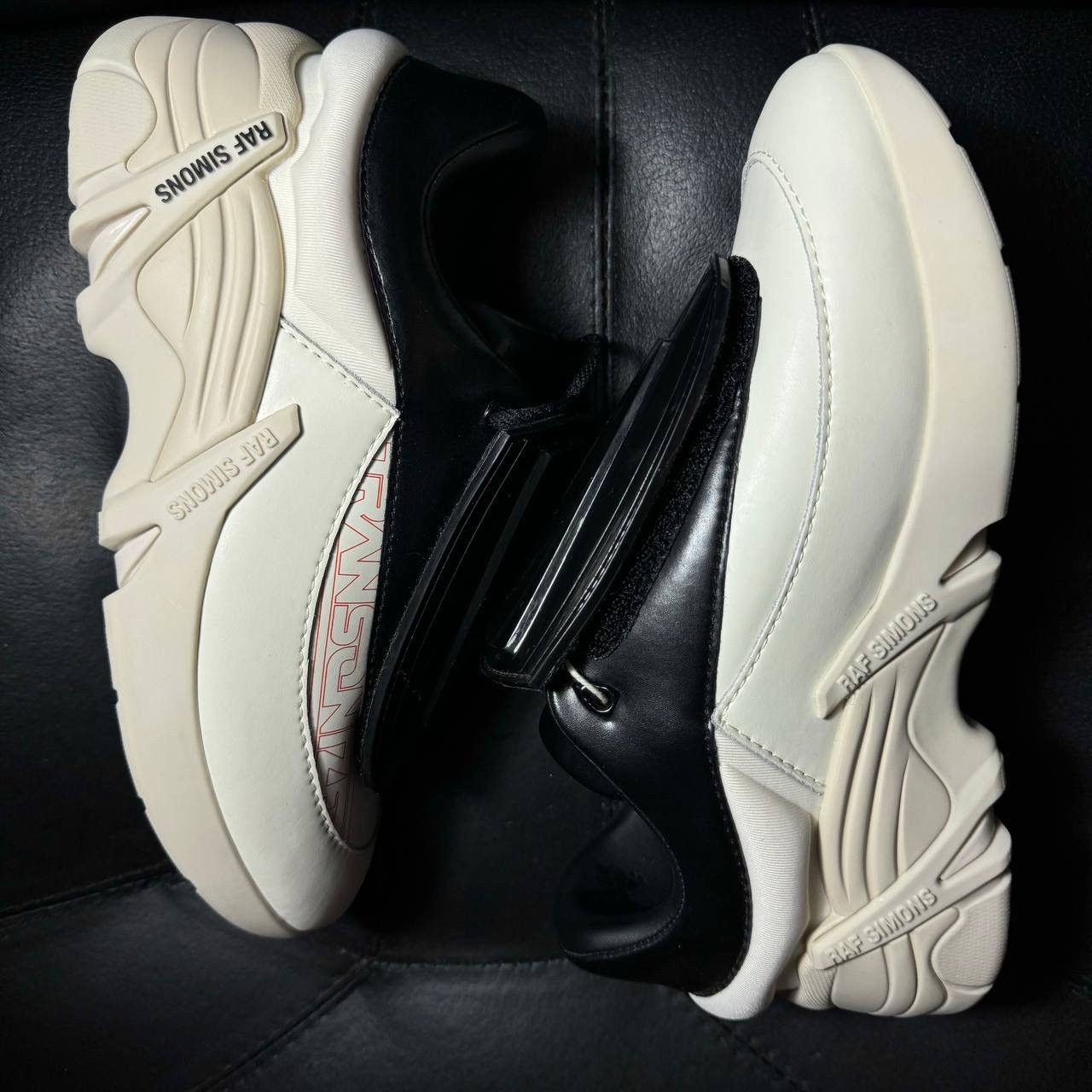 Raf Simons sneakers Raf Simons Antei White Black Size US 6 / IT 36 - 5 Thumbnail