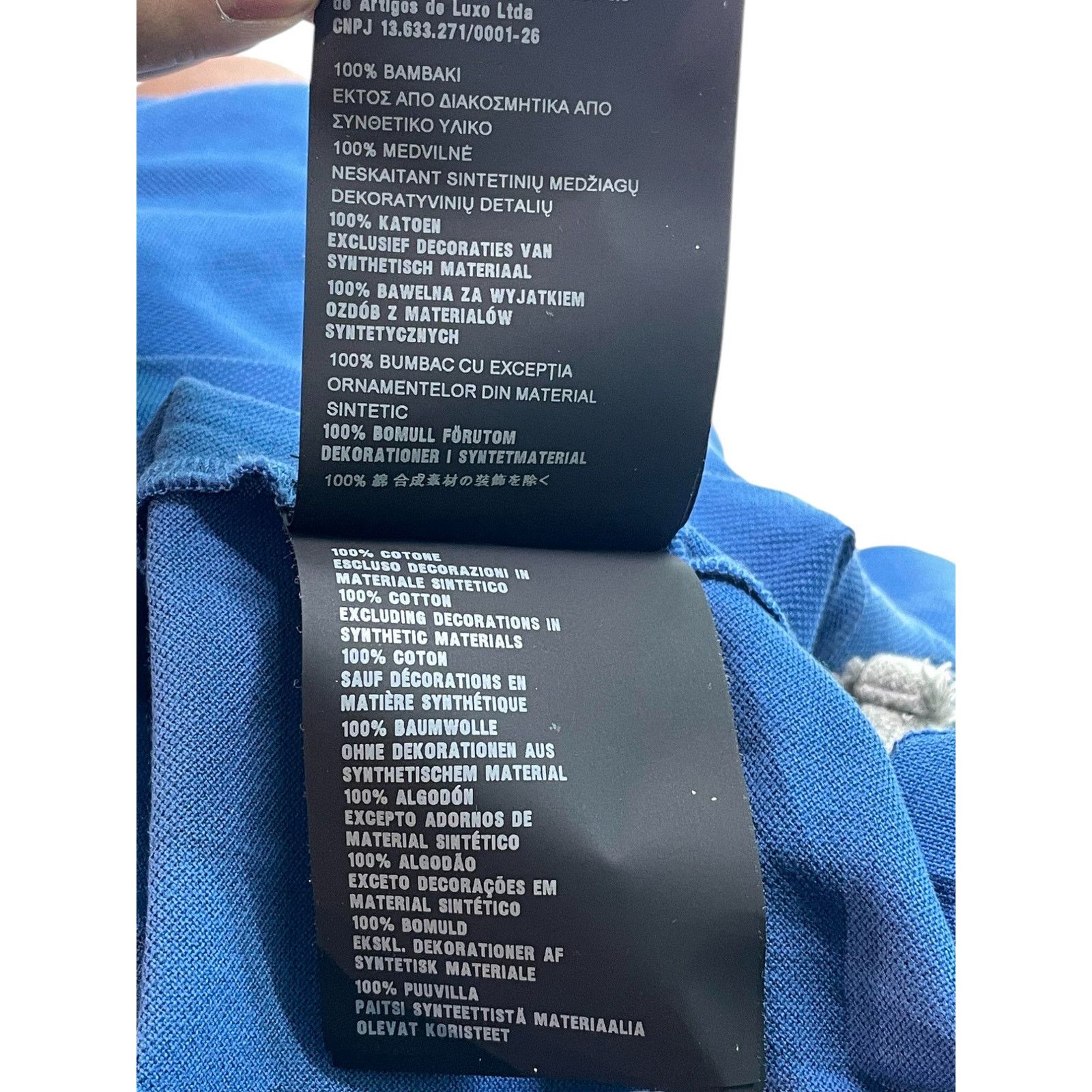 Prada Prada Zip Polo Royal Blue Size US S / EU 44-46 / 1 - 8 Thumbnail