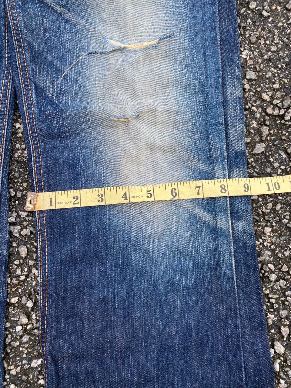 Edwin 💥DELETE💥VINTAGE EDWIN 421 XV DISTRESSED DENIM Size US 33 - 12 Thumbnail