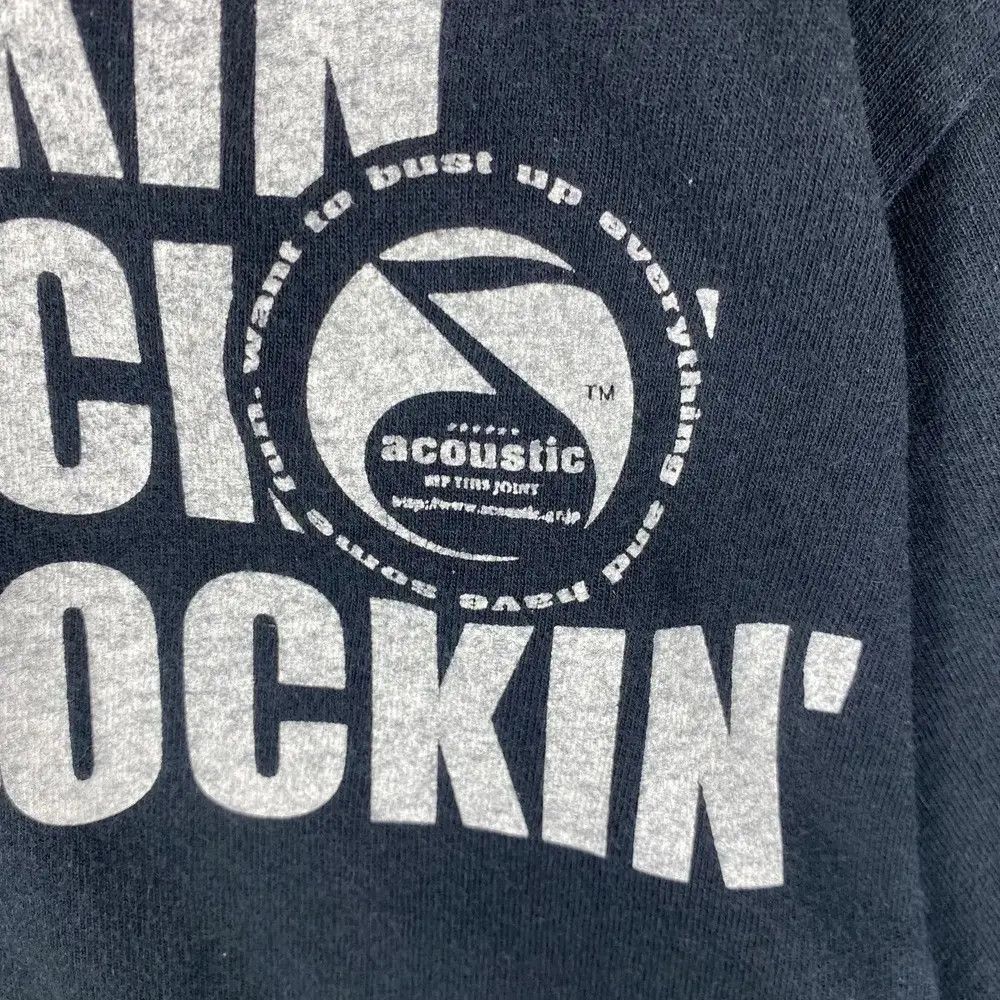 Japanese Brand ACOUSTIC JAPAN You Got Me Rockin' Graphic Tee Medium Size Size US M / EU 48-50 / 2 - 3 Thumbnail