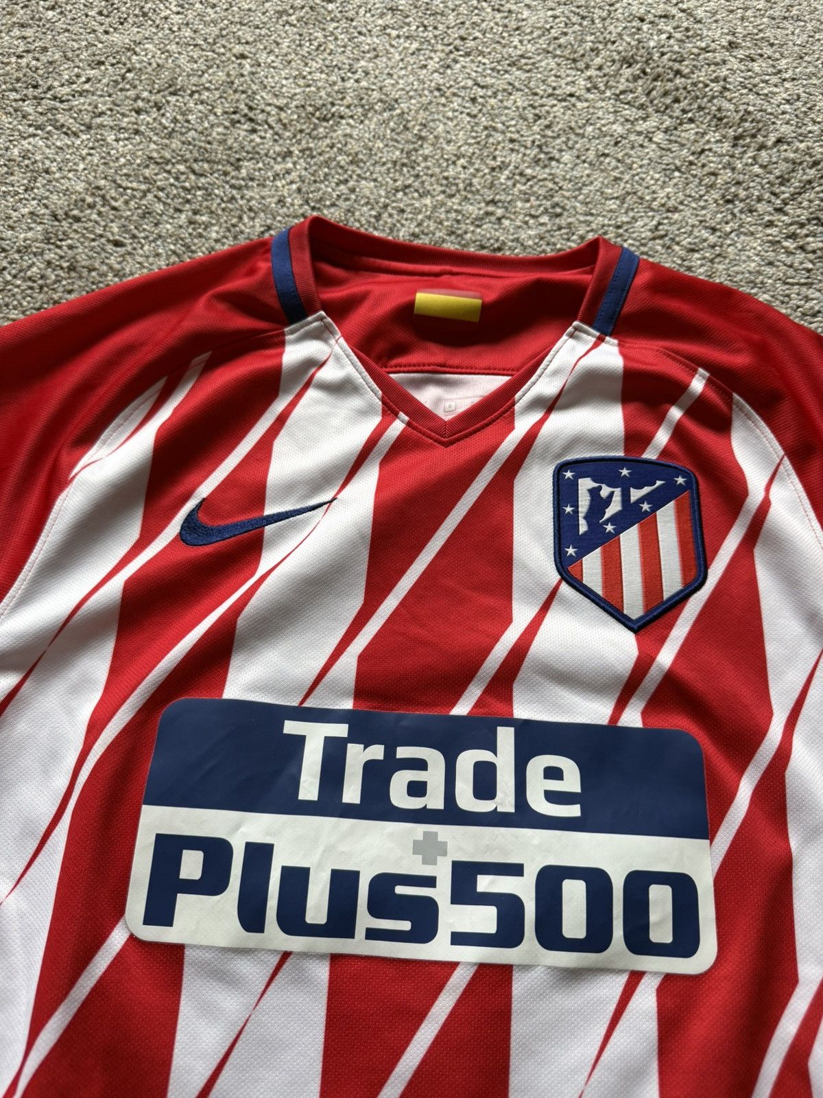Nike Nike Atletico Madrid Home Jersey 2017/18 La Liga Soccer Size US S / EU 44-46 / 1 - 2 Thumbnail