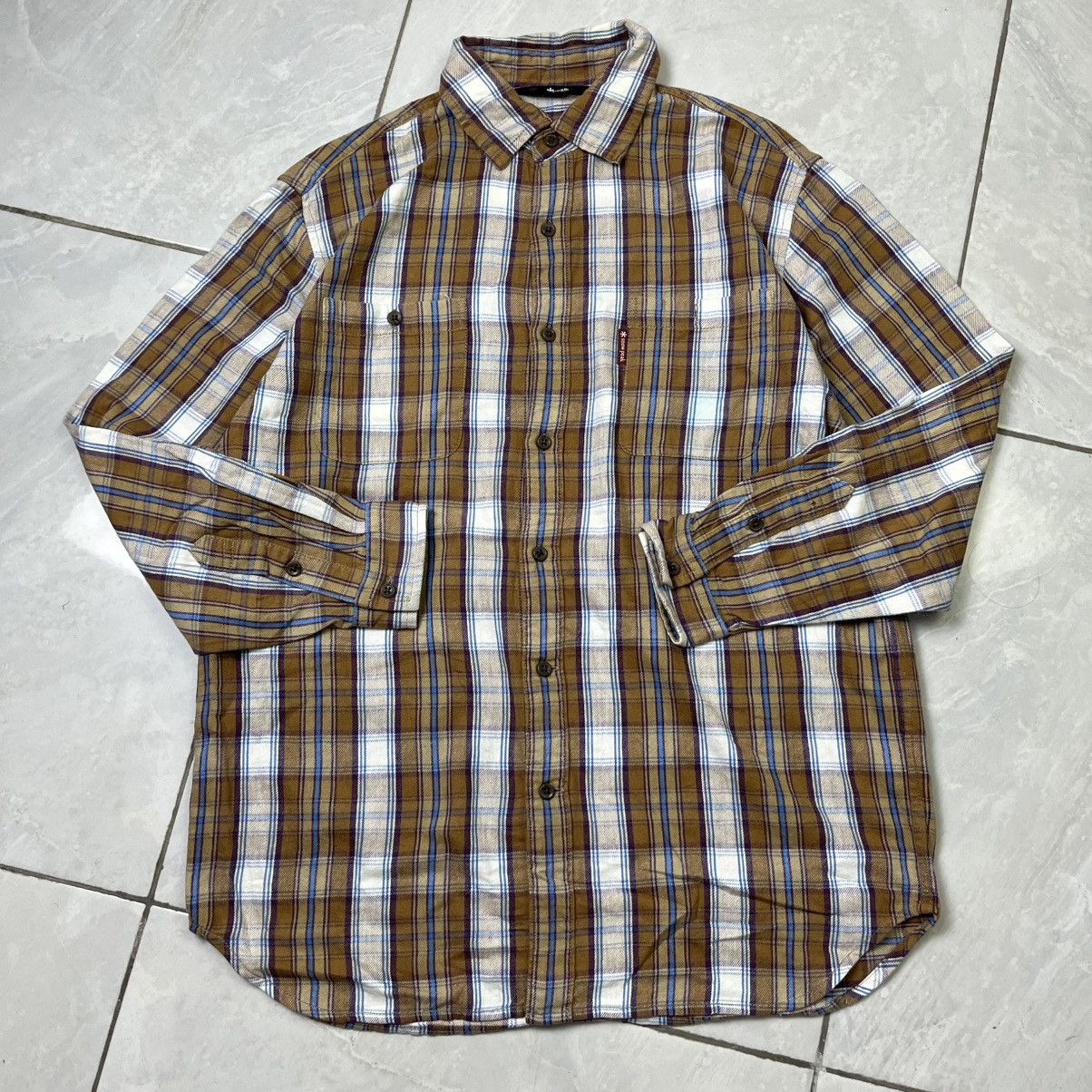 Snow Peak Snow Peak Double Pocket Check Shirt Size US M / EU 48-50 / 2 - 2 Thumbnail