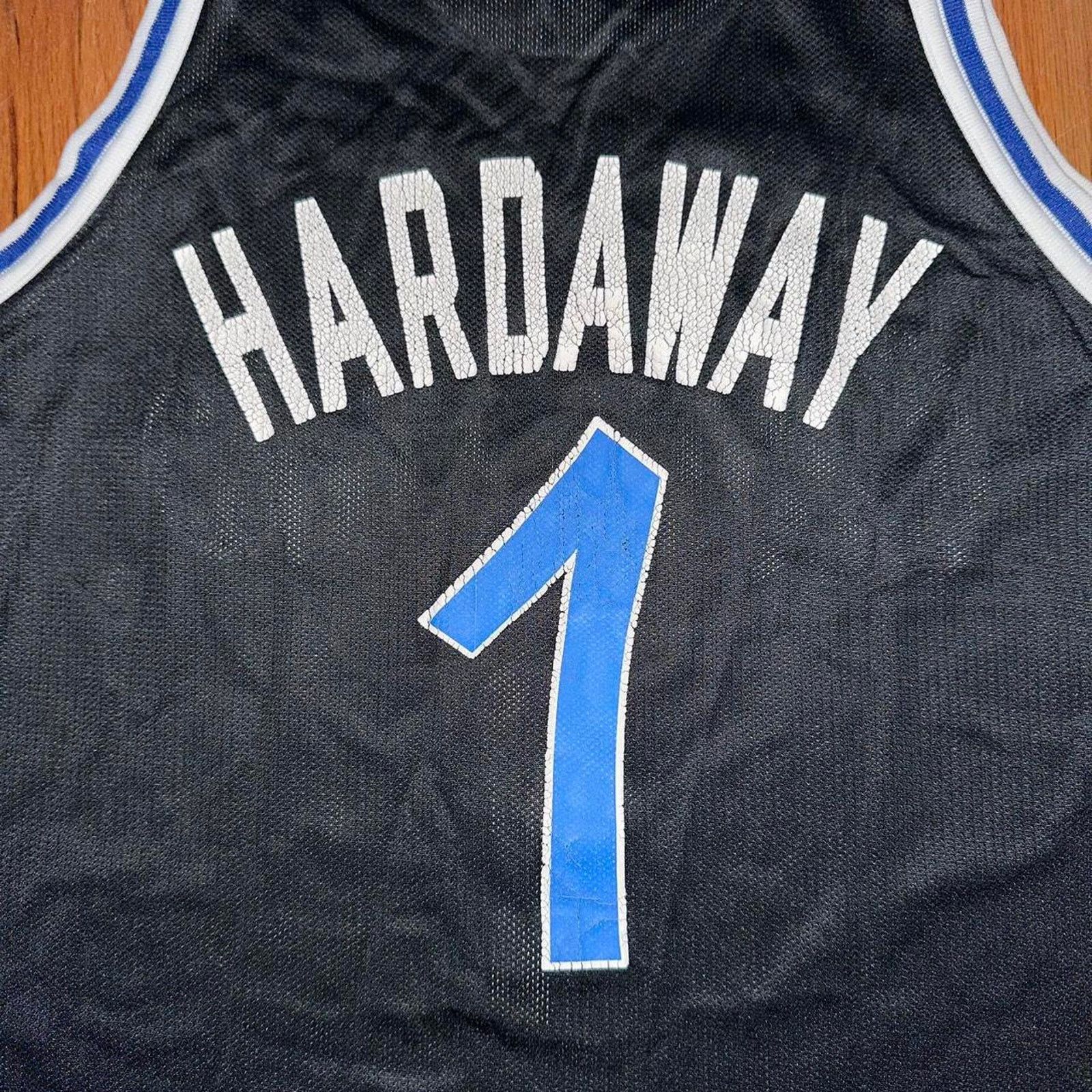 Champion × NBA × Vintage 90s Champion Hardaway No 1 Orlando Magic NBA Jersey S(40) Size US S / EU 44-46 / 1 - 4 Thumbnail