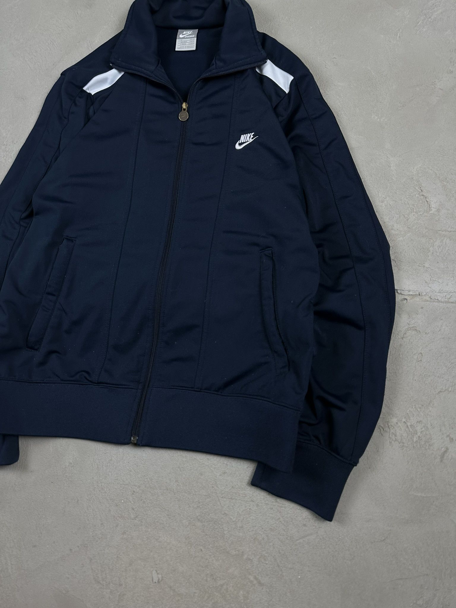 Nike 00s Vintage Y2k Nike Tracksuit Zip Sweatshirt Size US M / EU 48-50 / 2 - 4 Thumbnail