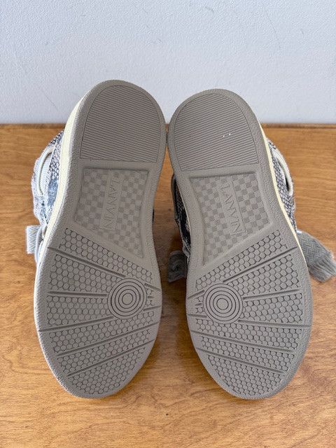 Lanvin Lanvin Curb Python Print Sneakers - Sz 44 Size US 11 / IT 41 - 9 Thumbnail