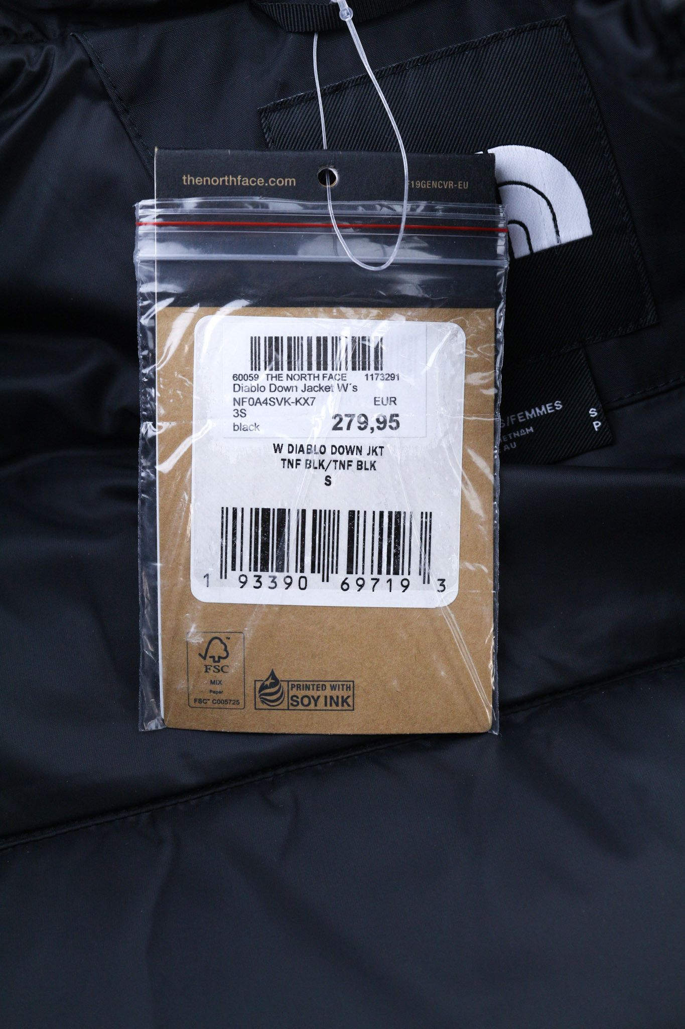 The North Face DIABLO DOWN S 700 Down Quilted Puffer Jacket 79778 Size S / US 4 / IT 40 - 12 Thumbnail
