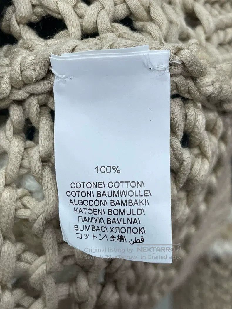 Brunello Cucinelli Brunello Cucinelli Glitter Patchwork Openwork Knit Sweater Size M / US 6-8 / IT 42-44 - 6 Thumbnail