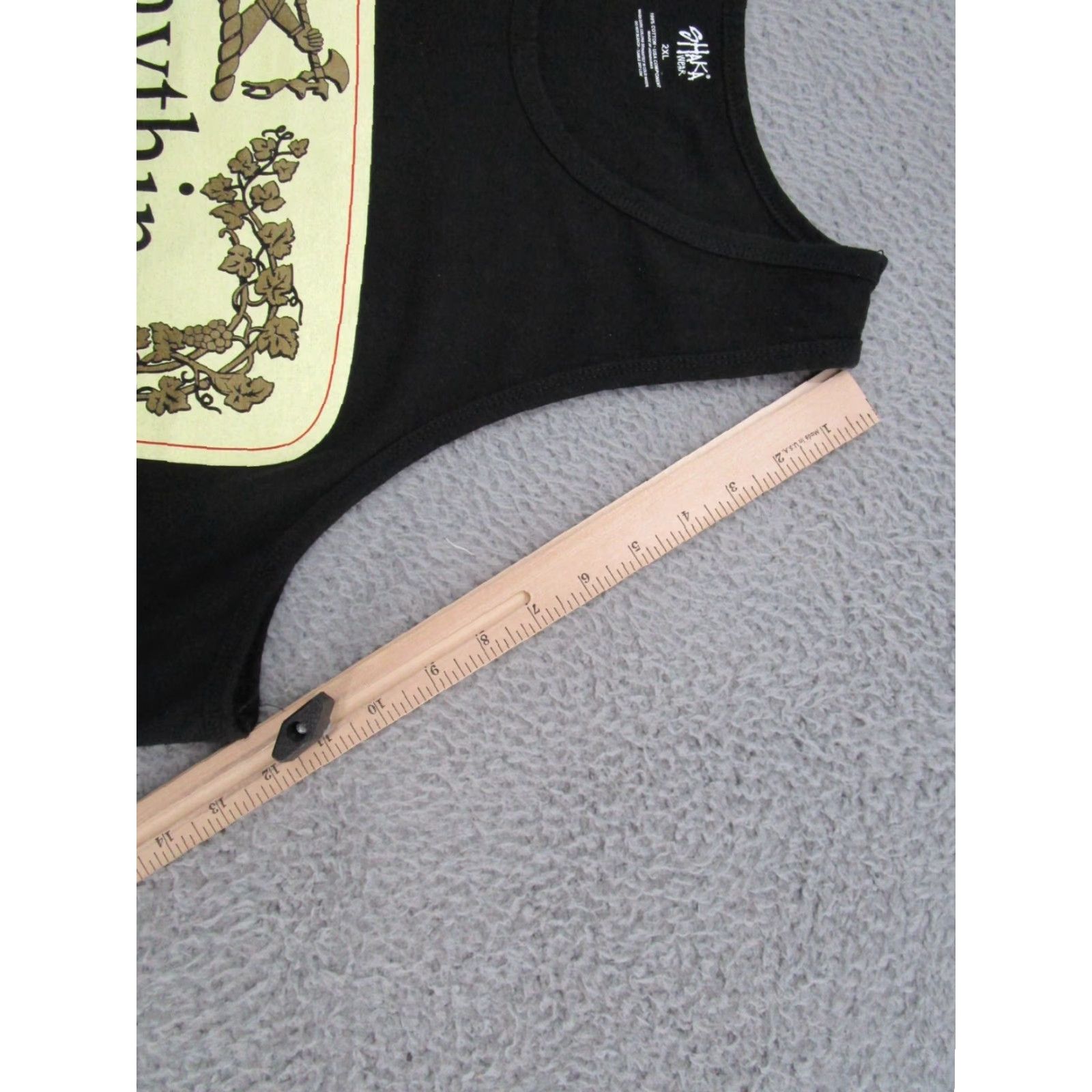 Vintage Y2K Shaka Wear Hennessy Graphic Hennything is Possible Tank Top Mens Size 2XL Size US XXL / EU 58 / 5 - 7 Thumbnail