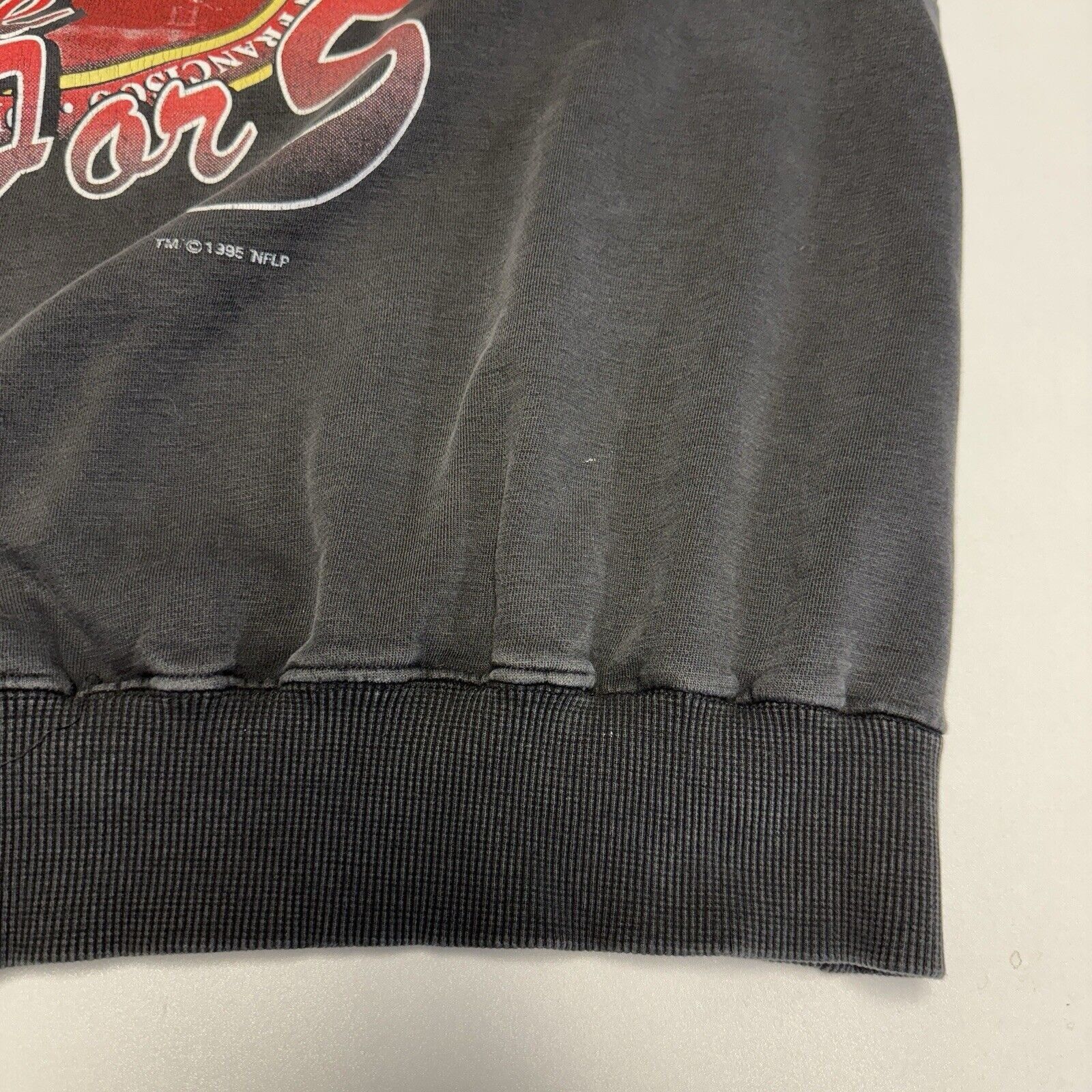 Vintage Vintage 90s San Francisco 49ers Sweatshirt Adult Large Black Size US L / EU 52-54 / 3 - 6 Thumbnail