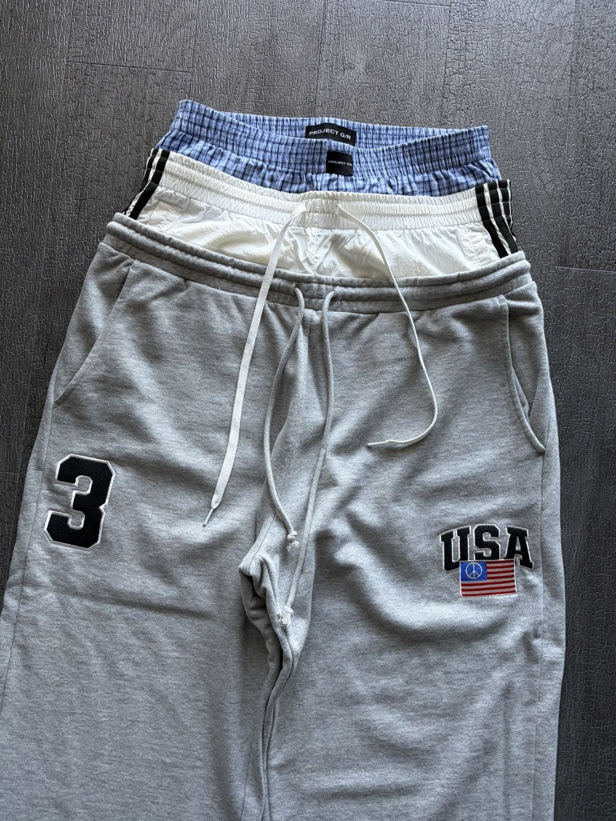 PROJECT G/R PROJECT GR 3 LAYERED SWEAT PANTS PROTOCOL INDEX size 2 Size US 32 / EU 48 - 3 Thumbnail