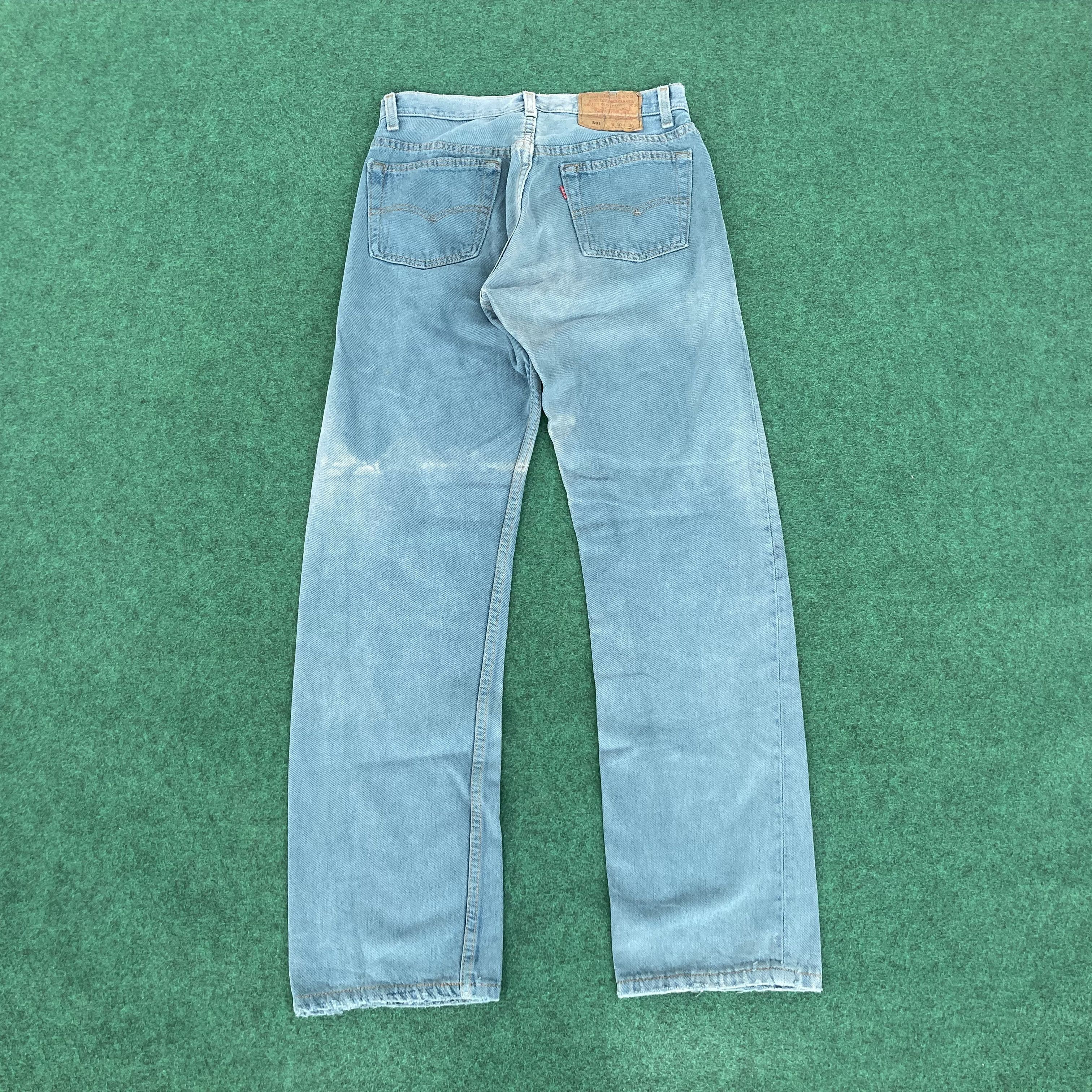 Levi's × Vintage Vtg Levis 501 Faded Sz 29 Punk Grunge Jeans Size US 29 - 12 Thumbnail