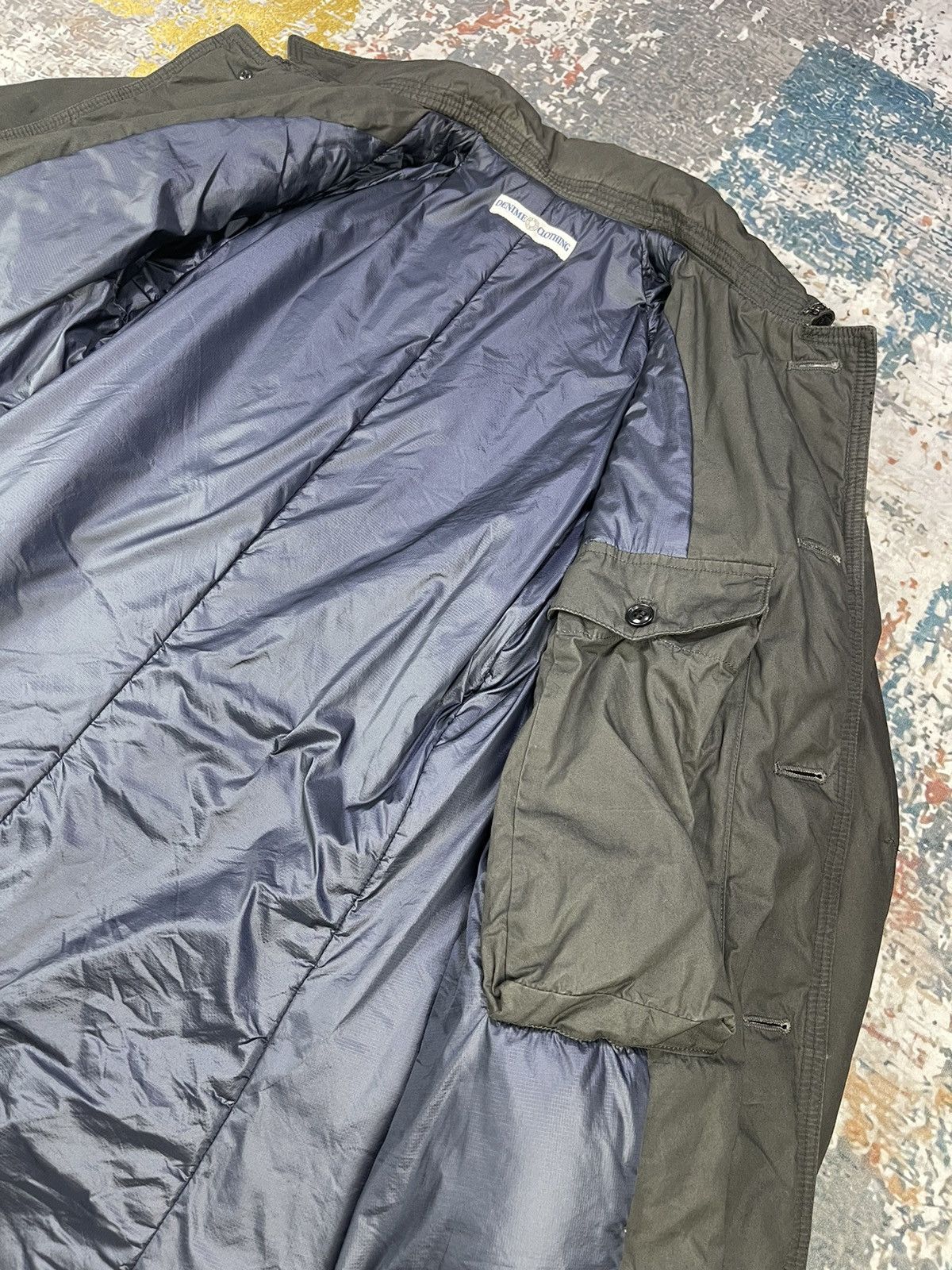 Denime Denime Clothing Soft Padding Nylon Long Jackets Size US M / EU 48-50 / 2 - 9 Thumbnail