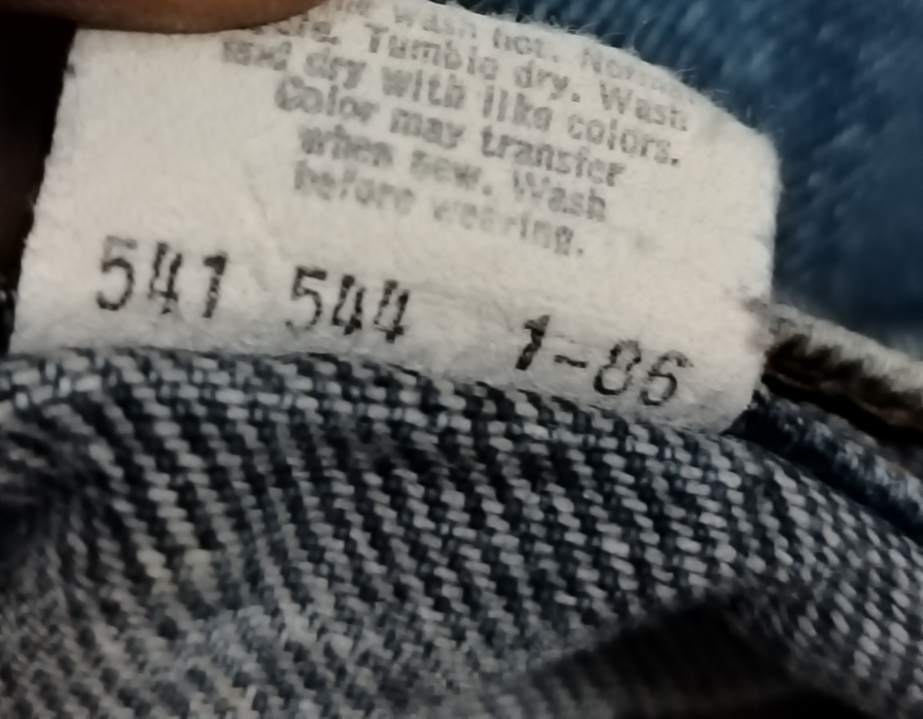 Levi's Levis 18505 vintage 80s Size US 29 - 3 Thumbnail