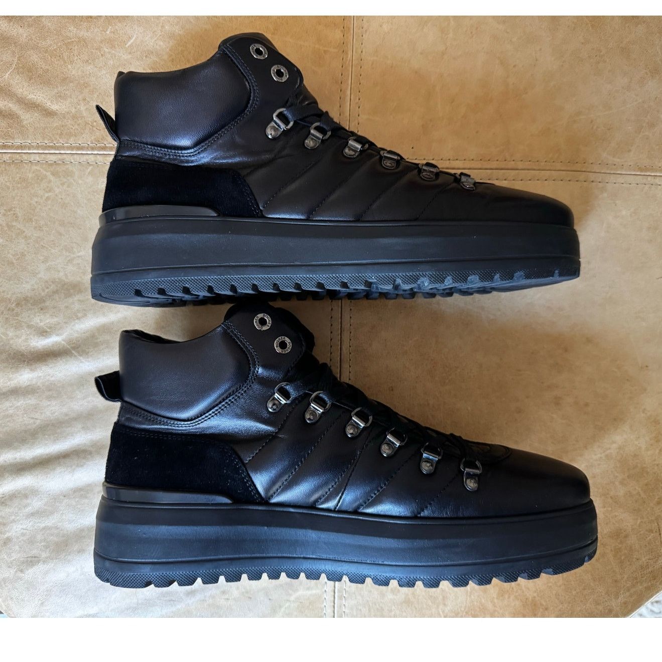 Bogner $590 Bogner high-top shoes, Made in Italy, size 45 (US12) Size US 12 / EU 45 - 5 Thumbnail