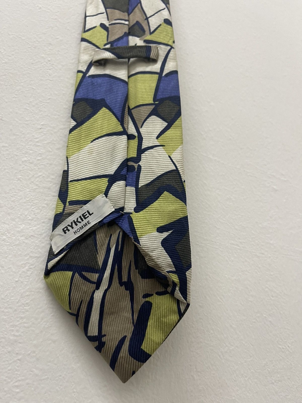 Sonia Rykiel Rare Vintage RYKIEL HOMME Silk Handmade Pop Art Tie Size ONE SIZE - 4 Thumbnail