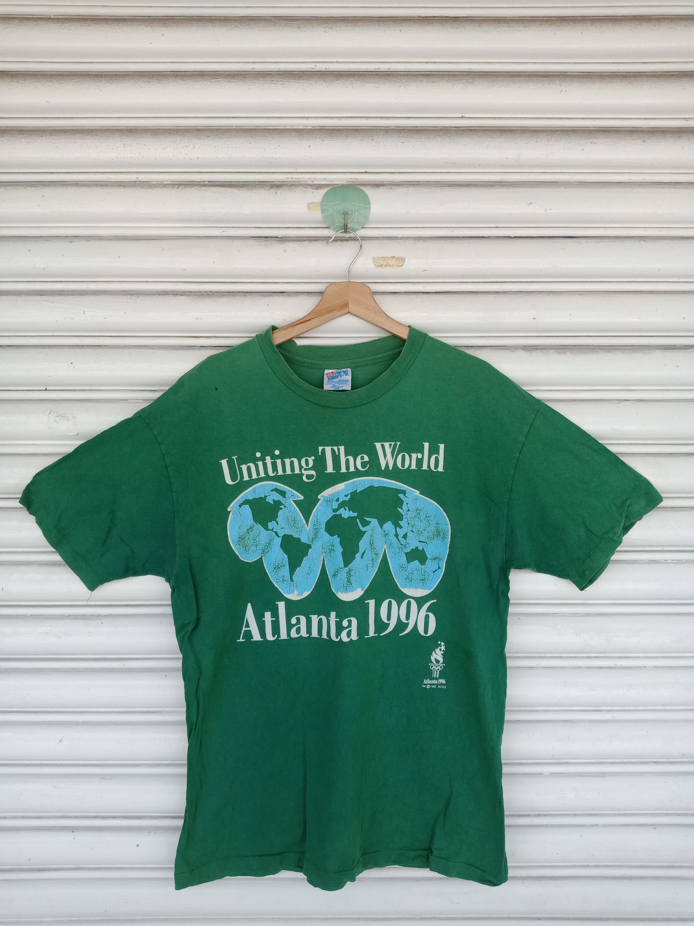 Hanes 96 Atlanta Olympic Uniting The World Size US L / EU 52-54 / 3 - 1 Thumbnail