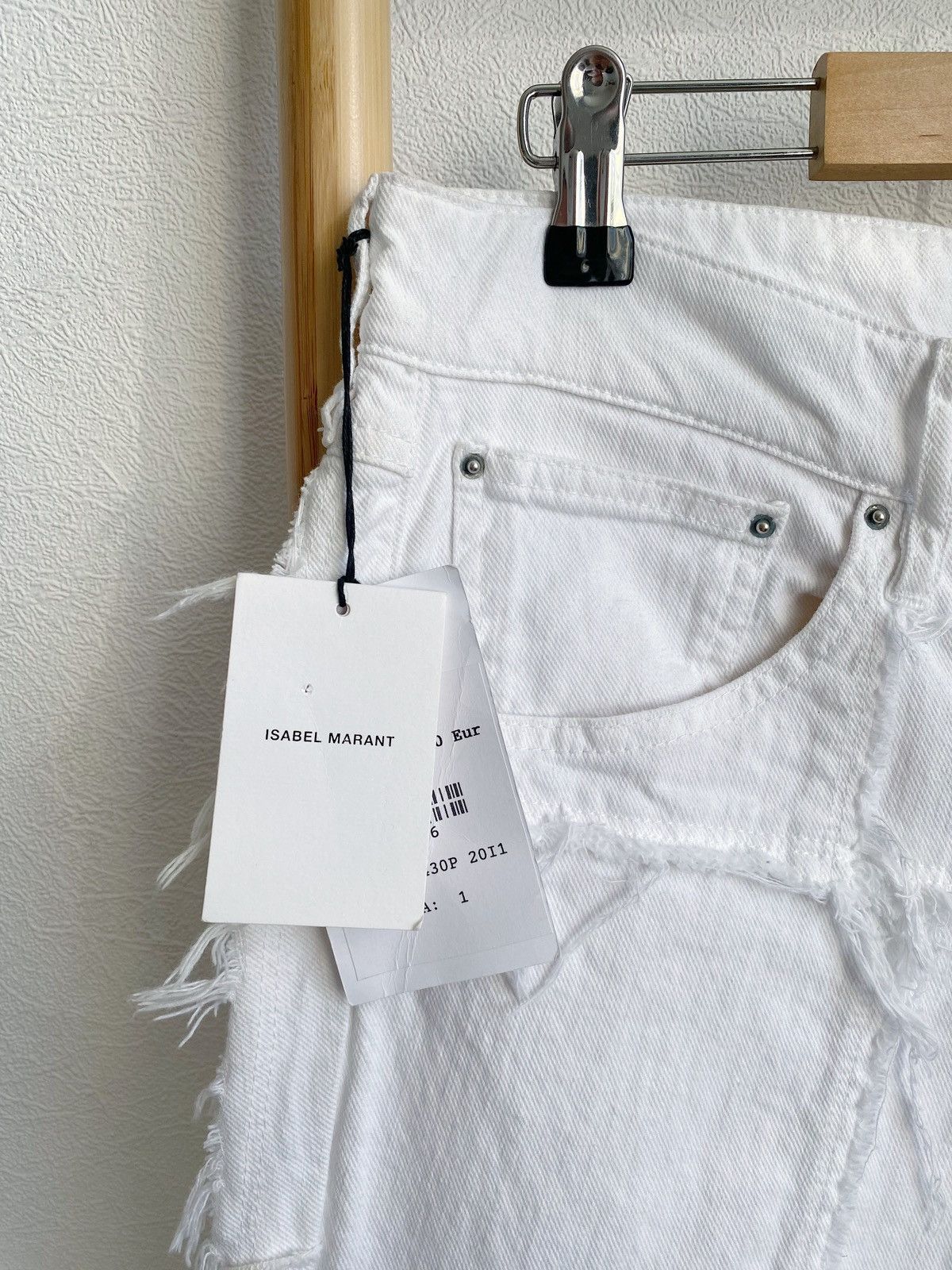 Isabel Marant Isabel Marant White Jeans Size 25" / US 0 / IT 36 - 9 Thumbnail
