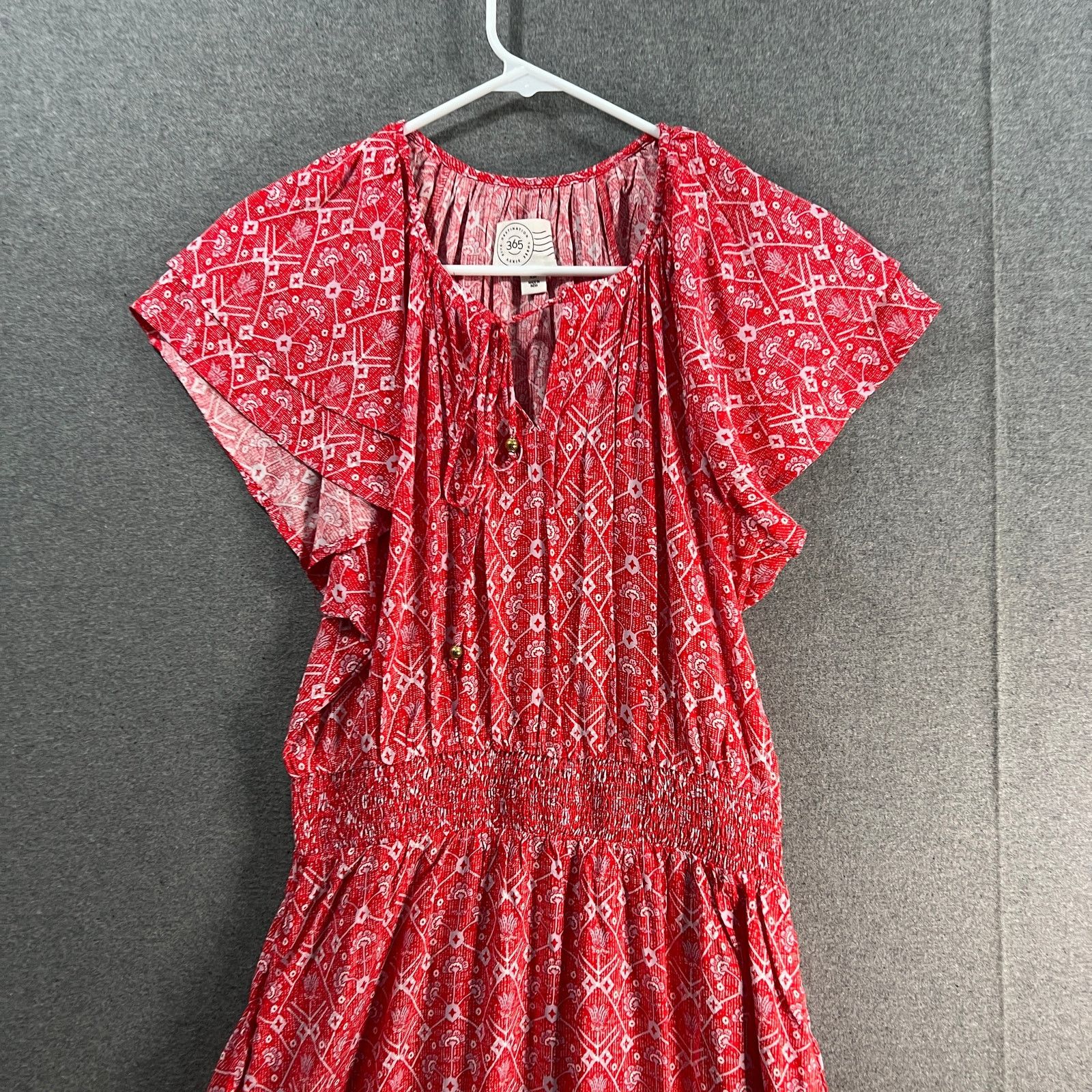 Other Destination 365 Short-Sleeve Midi Dress with Smo Size XS / US 0-2 / IT 36-38 - 5 Thumbnail
