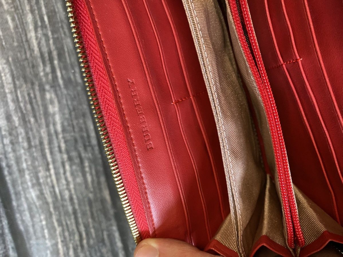 Burberry Burberry Leather Cage Women’s Wallet Size ONE SIZE - 6 Thumbnail