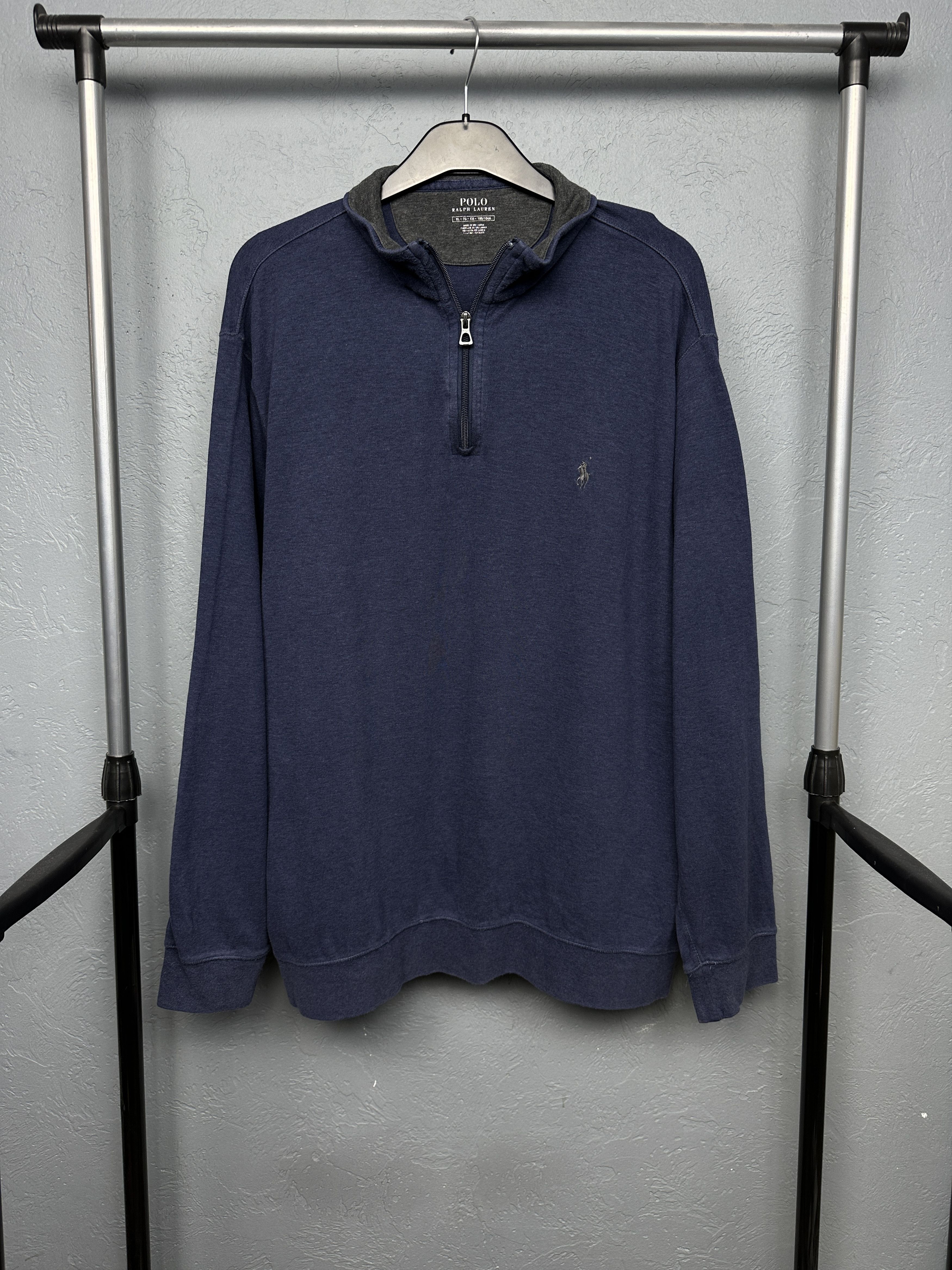 Polo Ralph Lauren Polo Ralph Lauren Mens 1\4 Quarter Zip Sweatshirt Size US XL / EU 56 / 4 - 1 Thumbnail