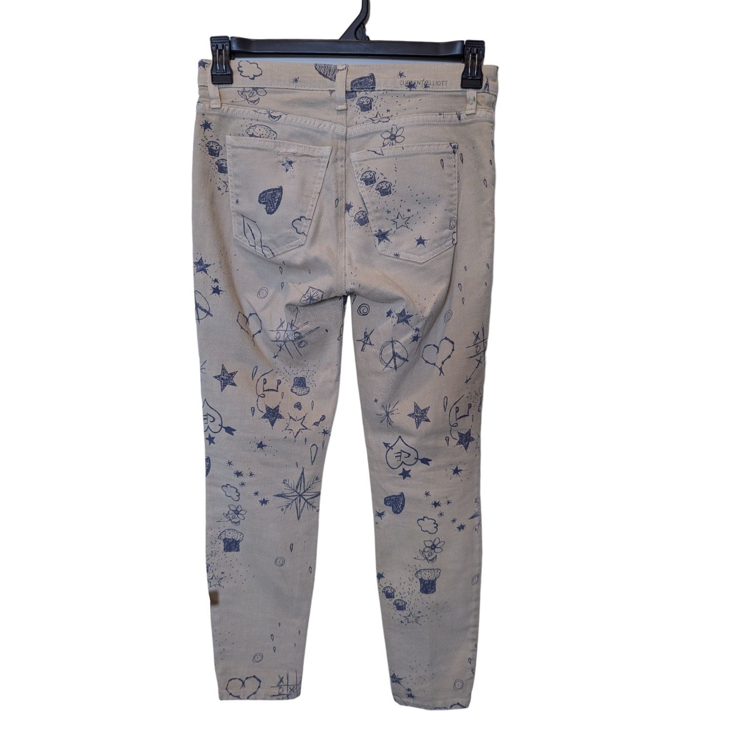 Current/Elliot Current/Elliott The Stiletto Safari Write On Destroy Jeans Size 28" / US 6 / IT 42 - 7 Thumbnail